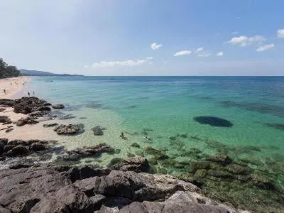 Beach in Hotel and Beach Bungalow at Lanta Resort