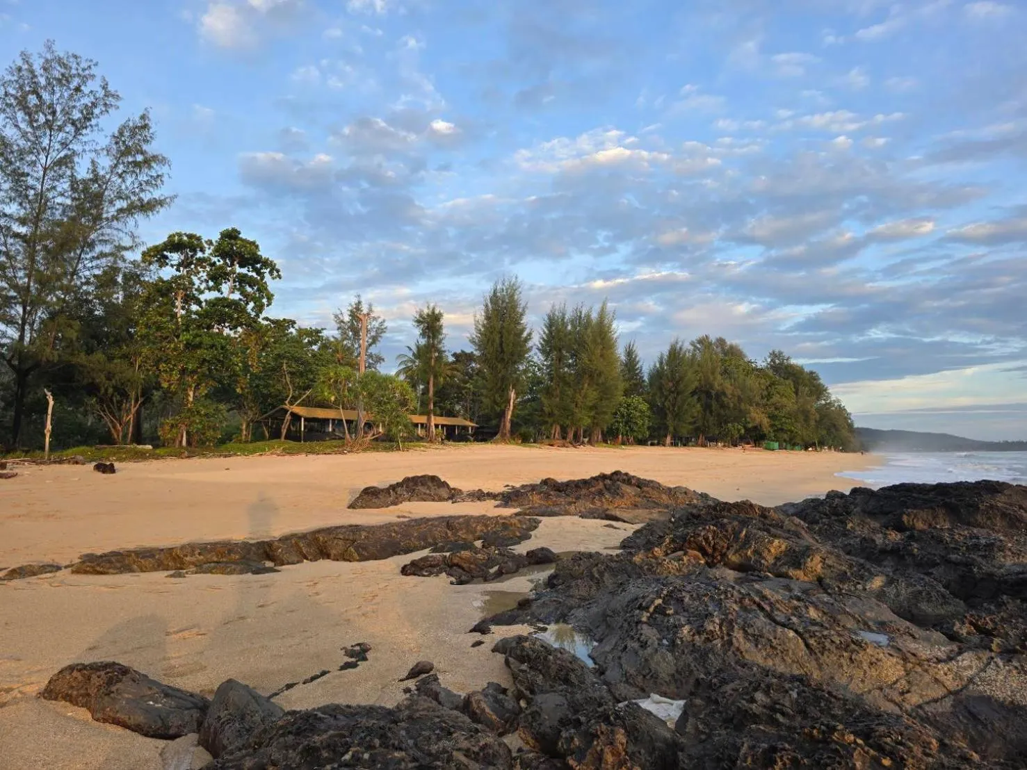 Beach in Hotel and Beach Bungalow at Lanta Resort