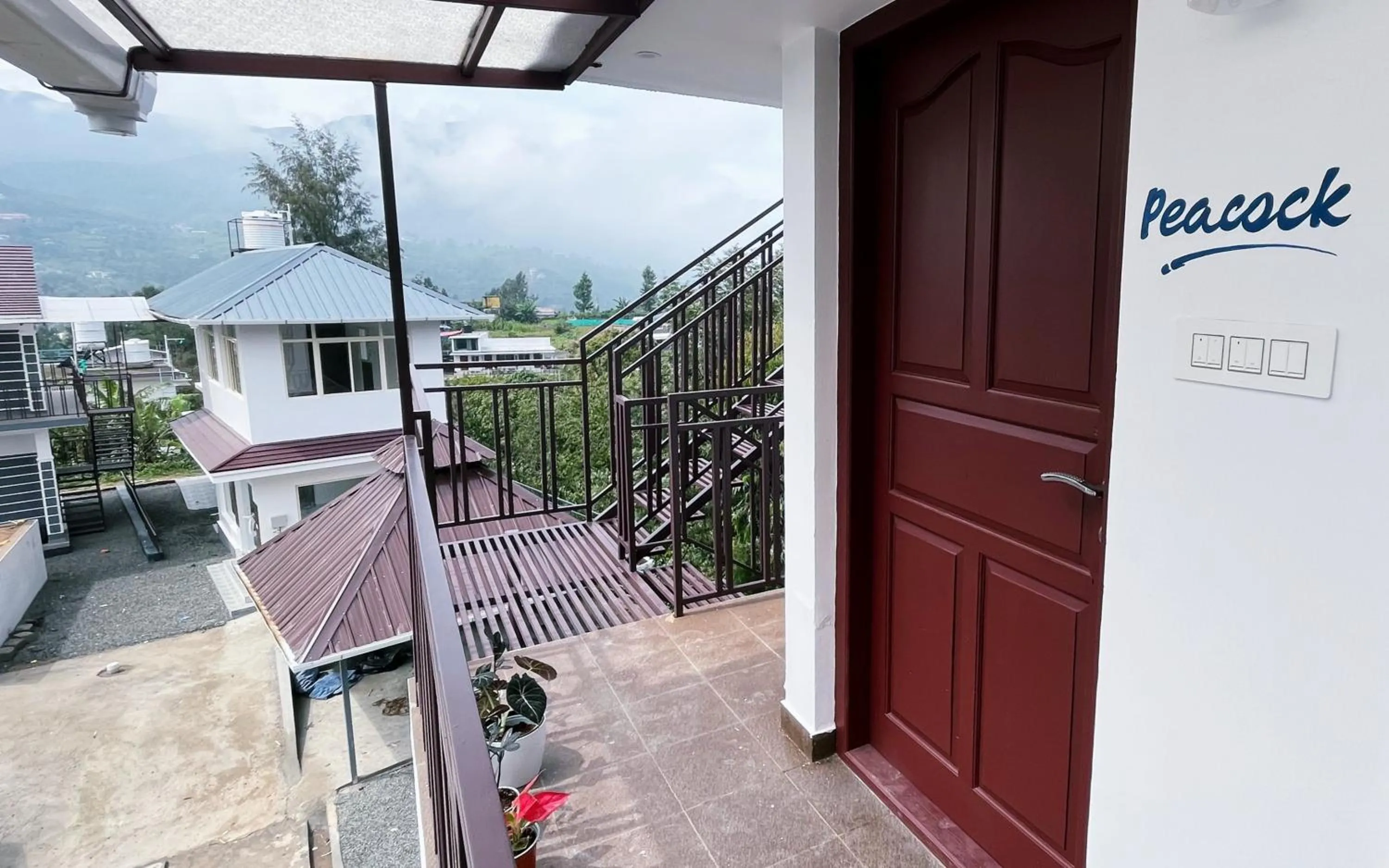 Facade/entrance in Moon Wings Mountain Resort