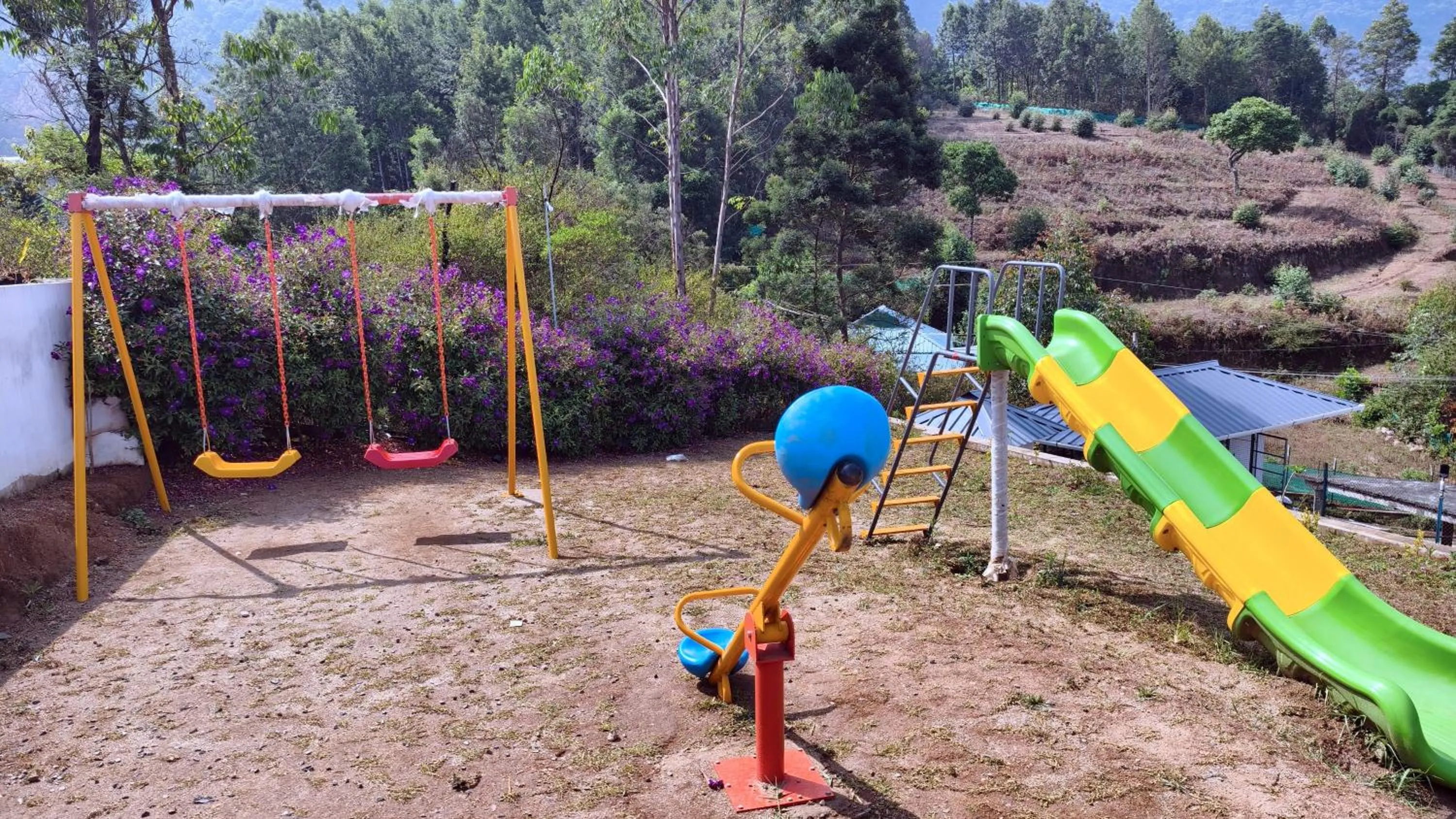 Children play ground in Moon Wings Mountain Resort