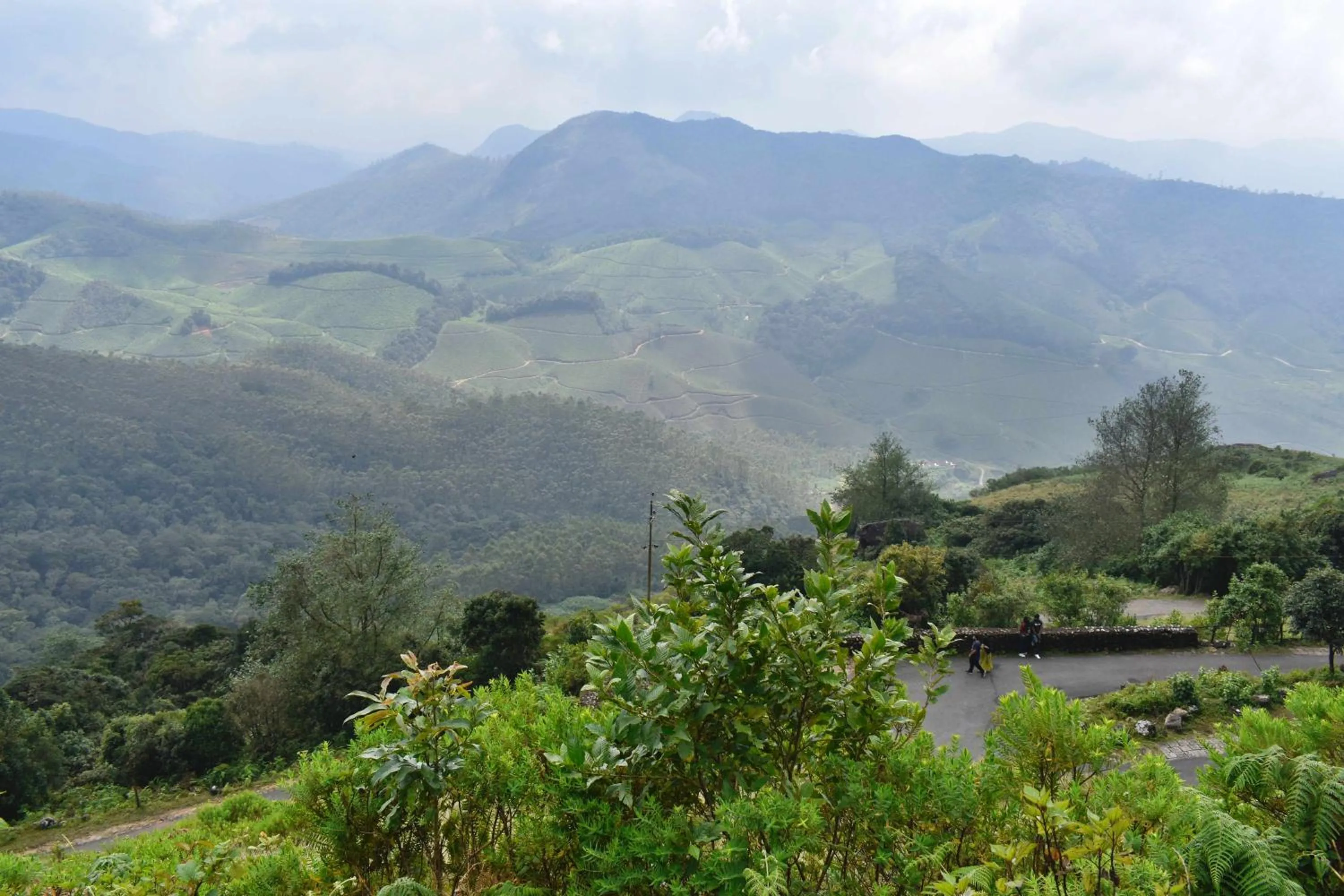 Mountain view in Moon Wings Mountain Resort