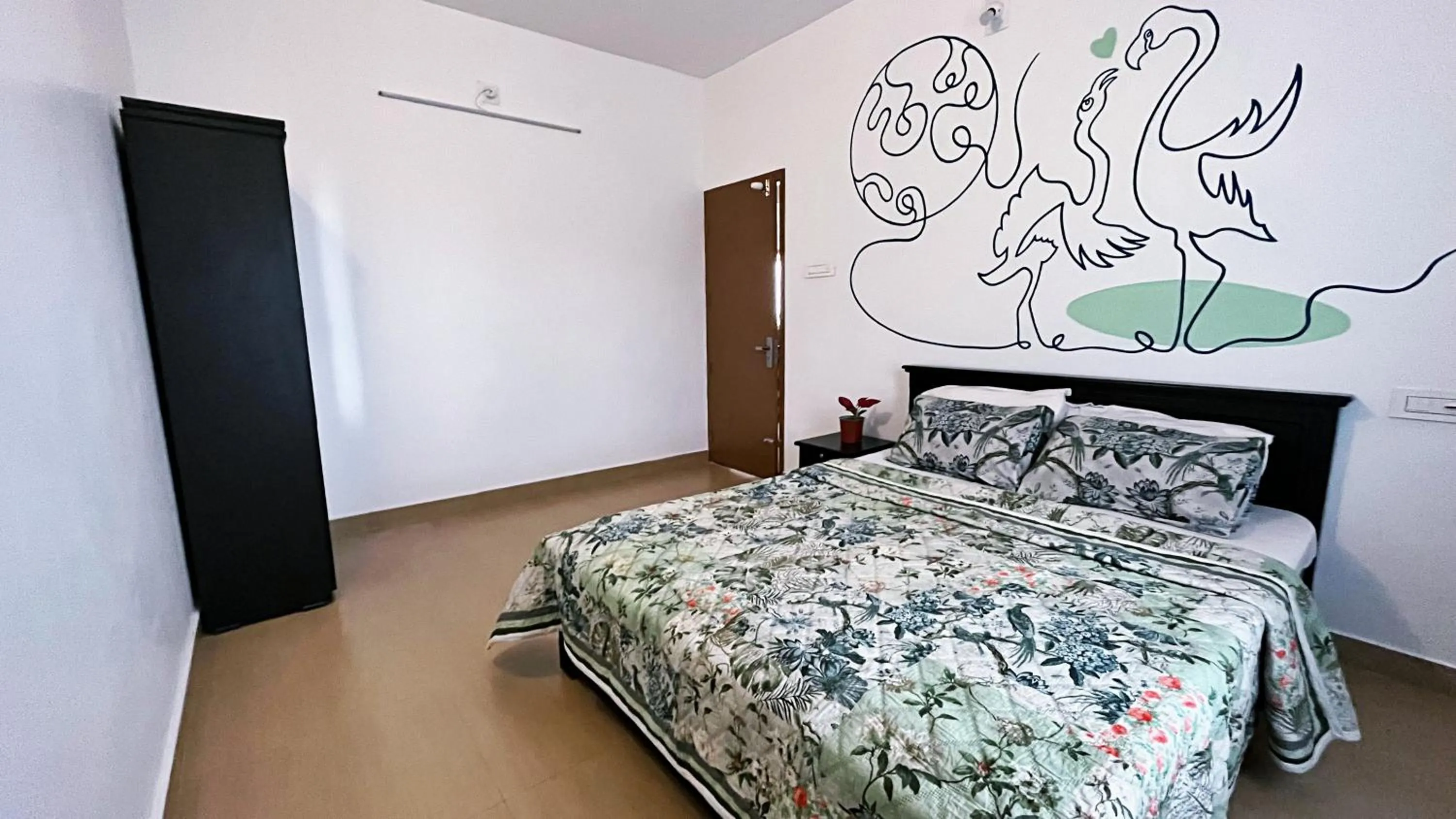 Bed in Moon Wings Mountain Resort