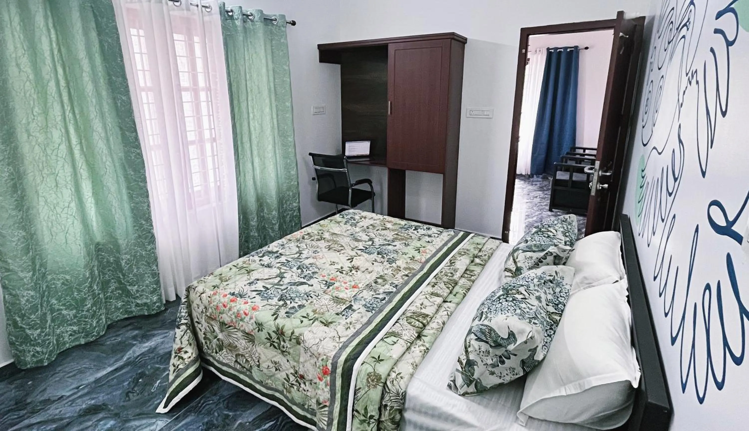 Bed in Moon Wings Mountain Resort