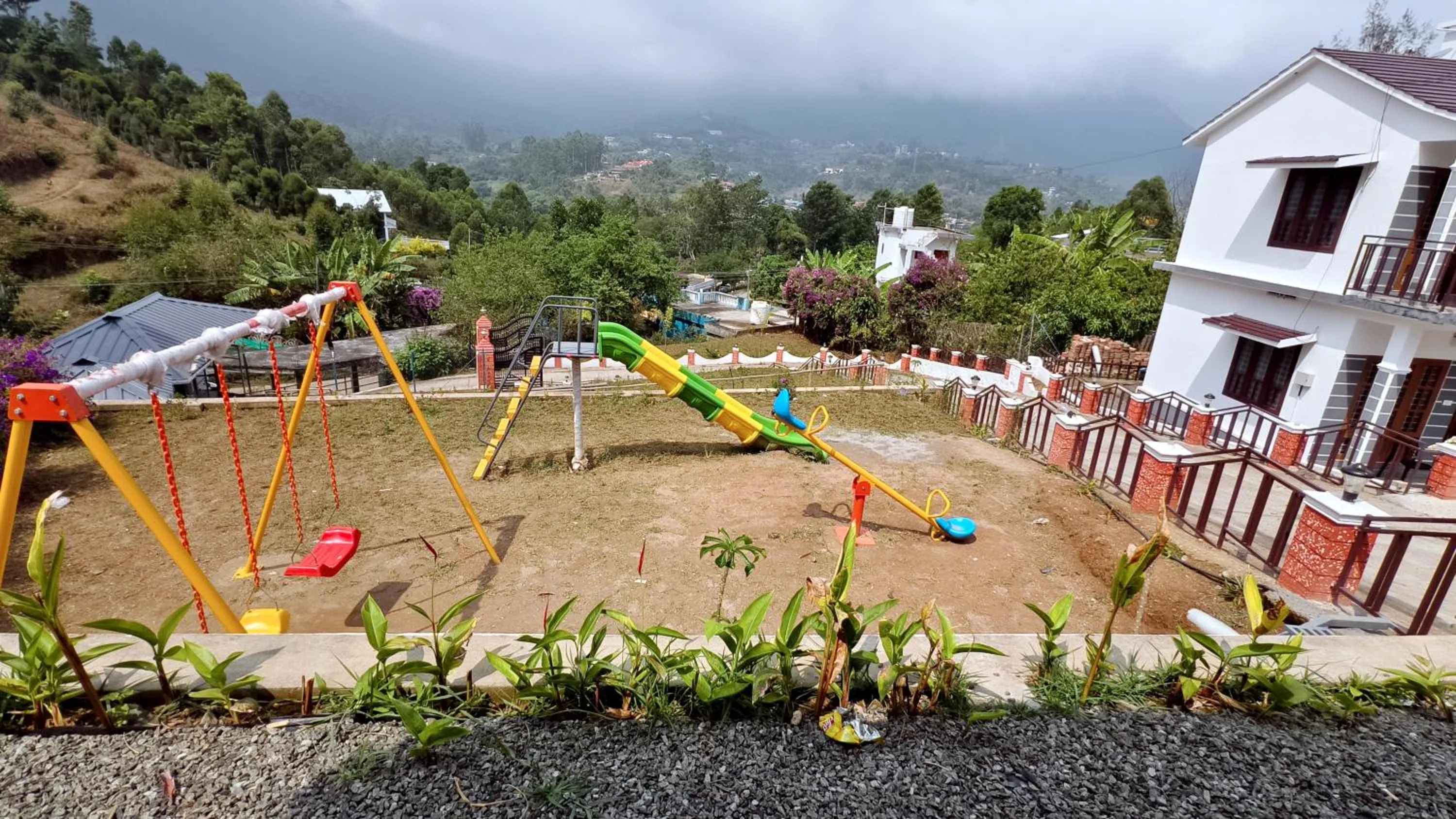 Children play ground in Moon Wings Mountain Resort