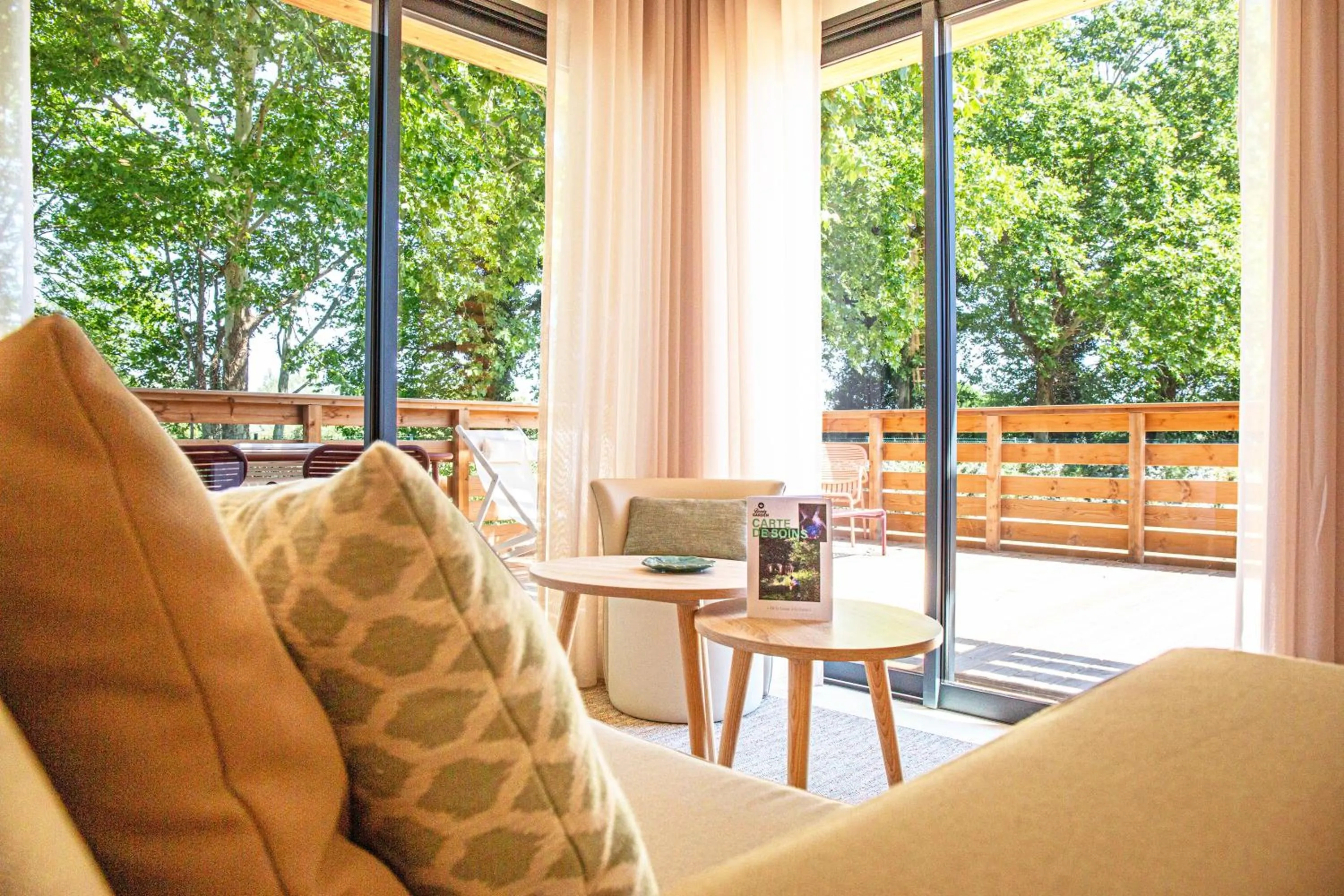 Patio in Résidence Pierre & Vacances Premium Domaine du Golfe du Lion