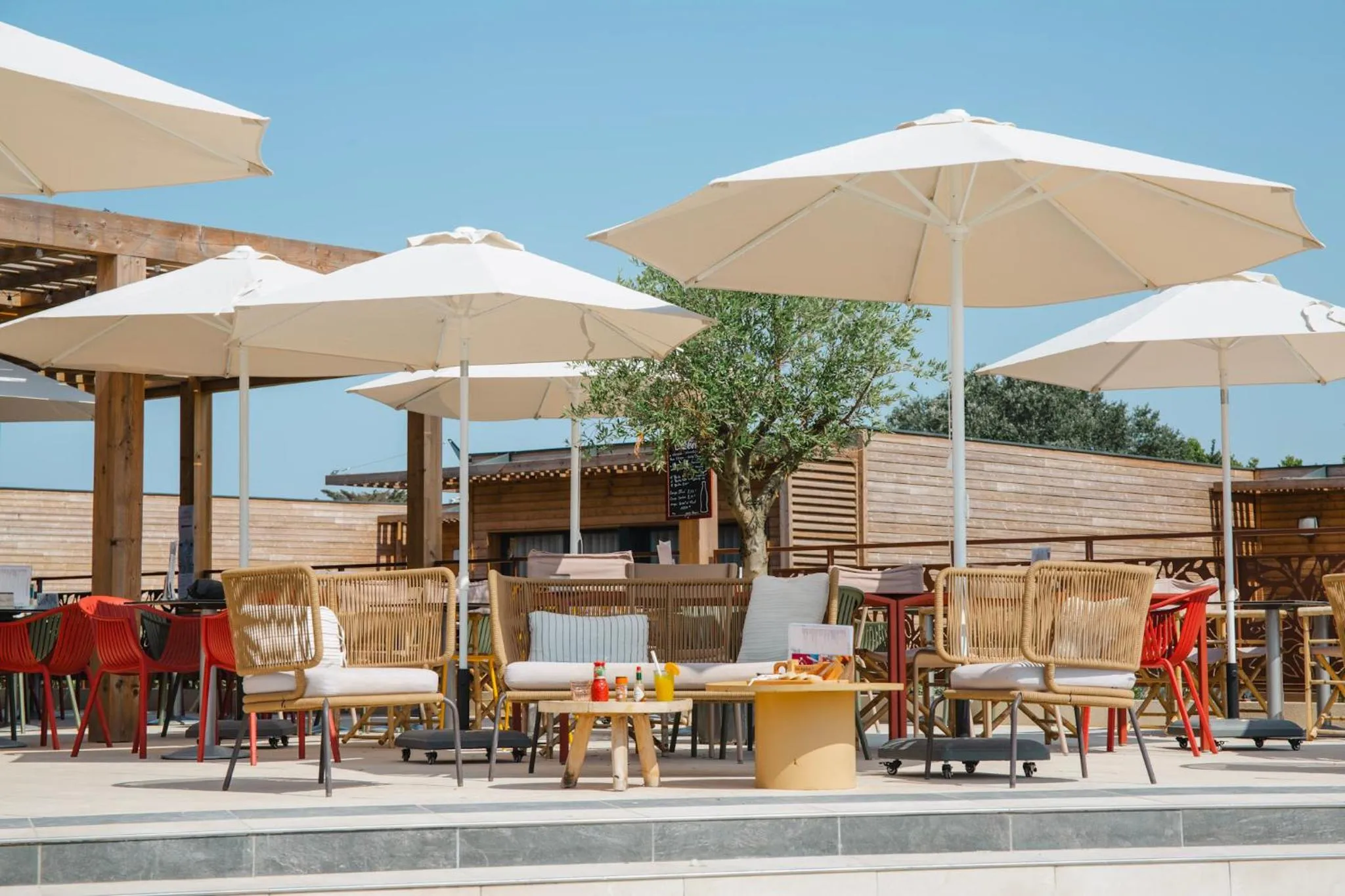 Patio in Résidence Pierre & Vacances Premium Domaine du Golfe du Lion