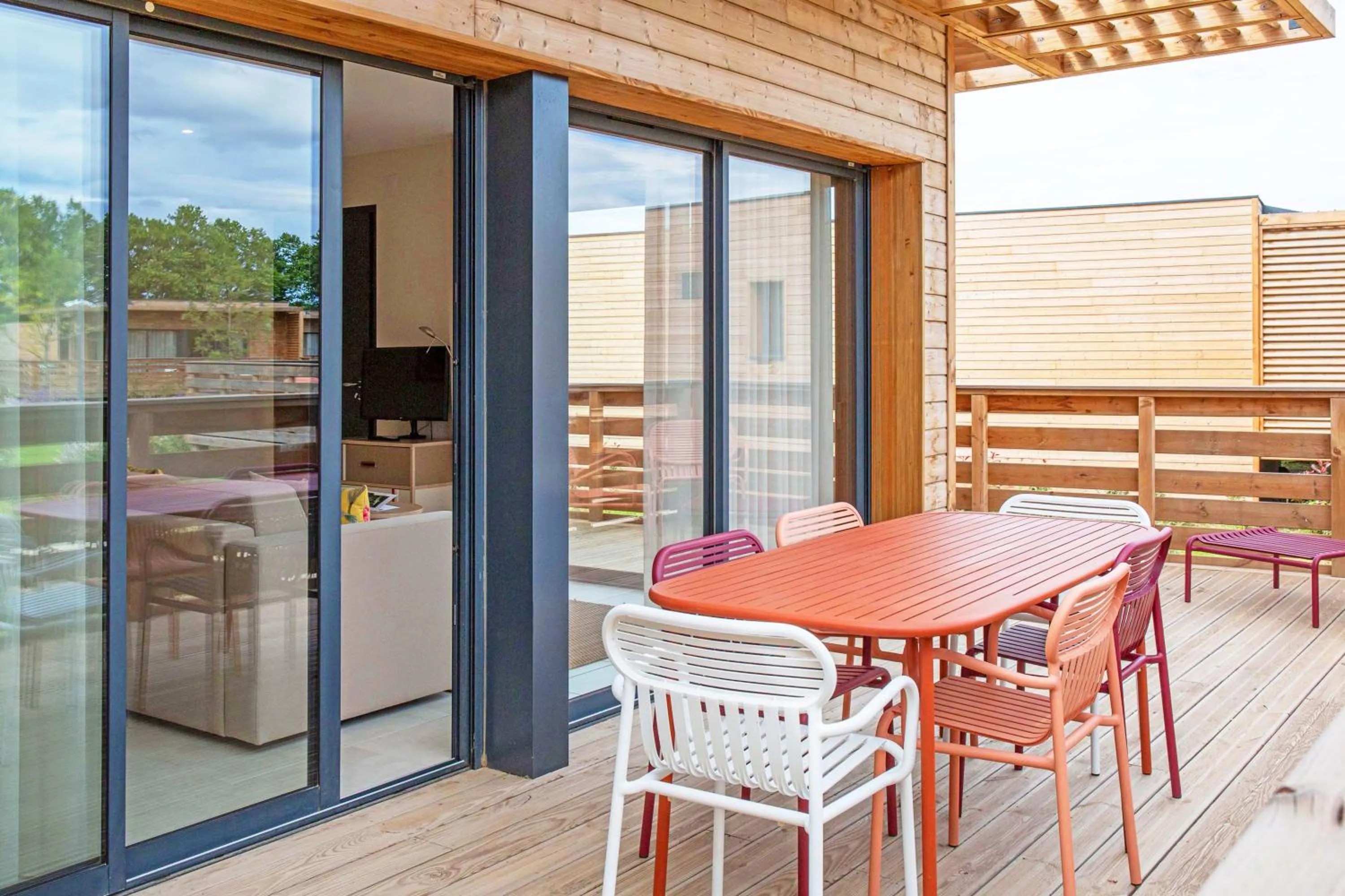 Patio in Résidence Pierre & Vacances Premium Domaine du Golfe du Lion