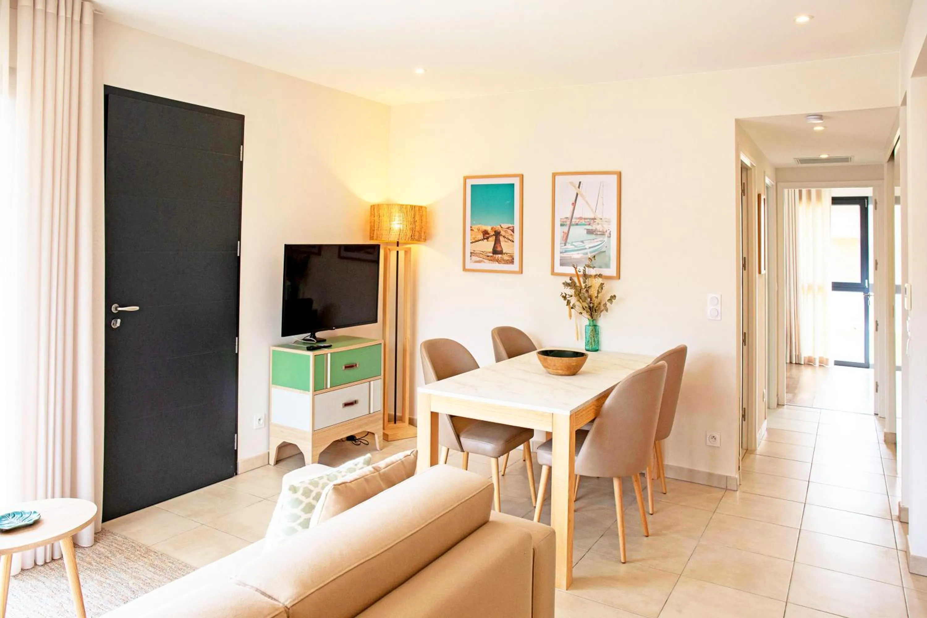 Communal lounge/ TV room in Résidence Pierre & Vacances Premium Domaine du Golfe du Lion