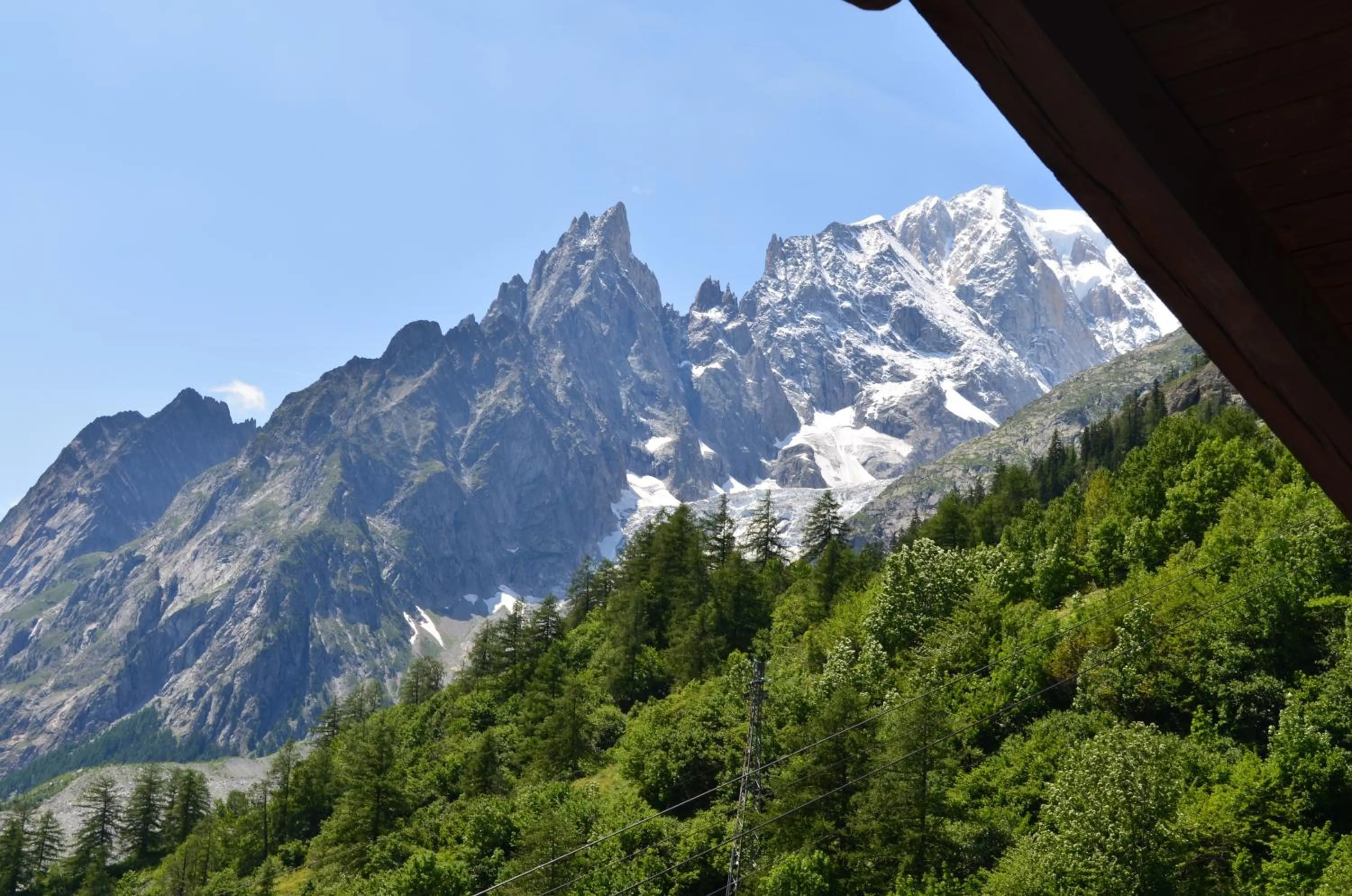 Natural landscape in Hotel Funivia