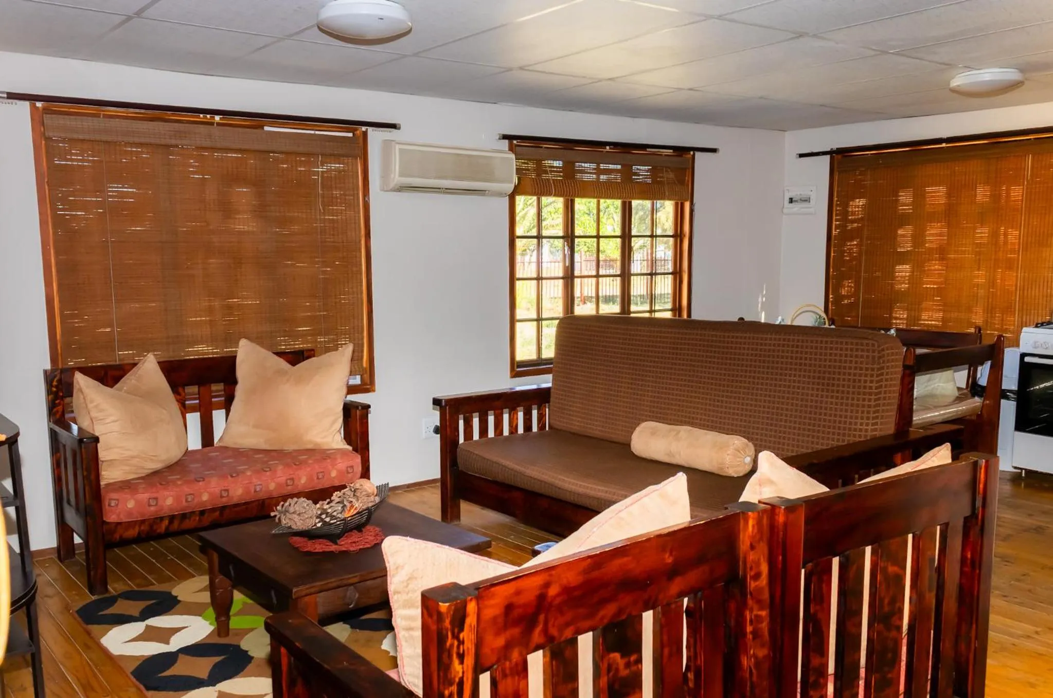 Seating area, Bed in A Cherry Lane Self Catering and B&B