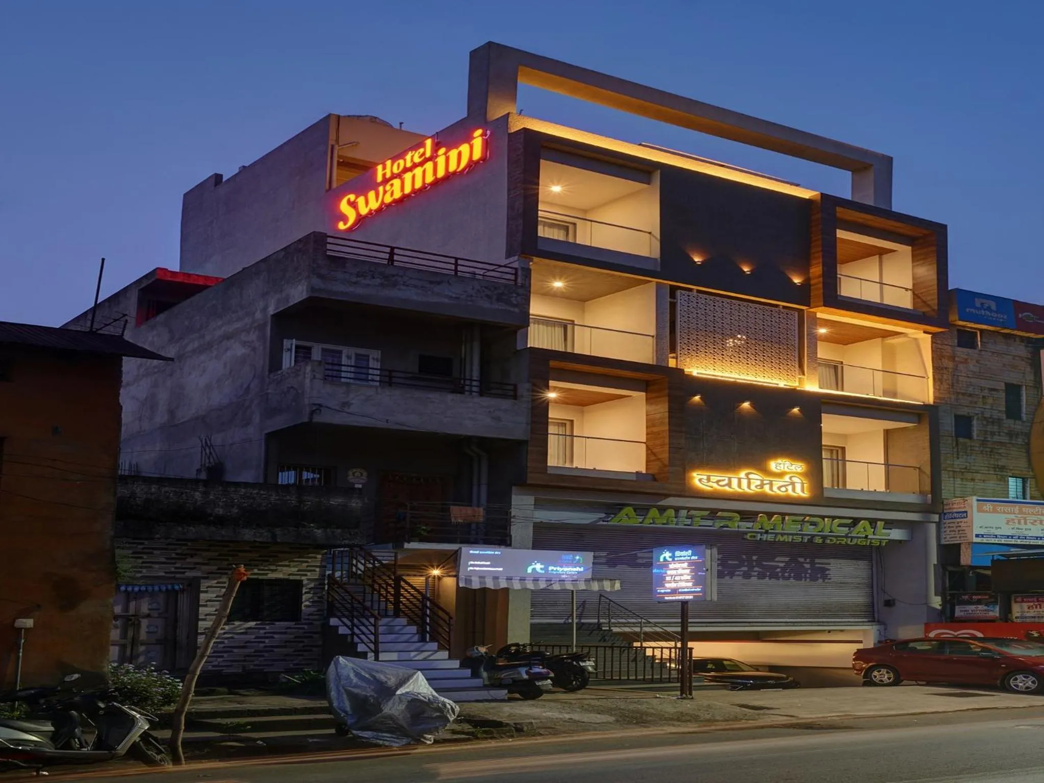 Property building in Hotel Swamini Kolhapur