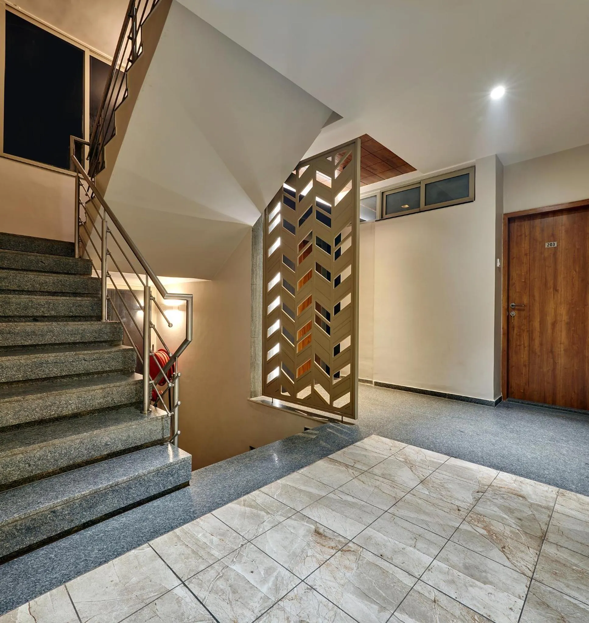 Lobby or reception in Hotel Swamini Kolhapur