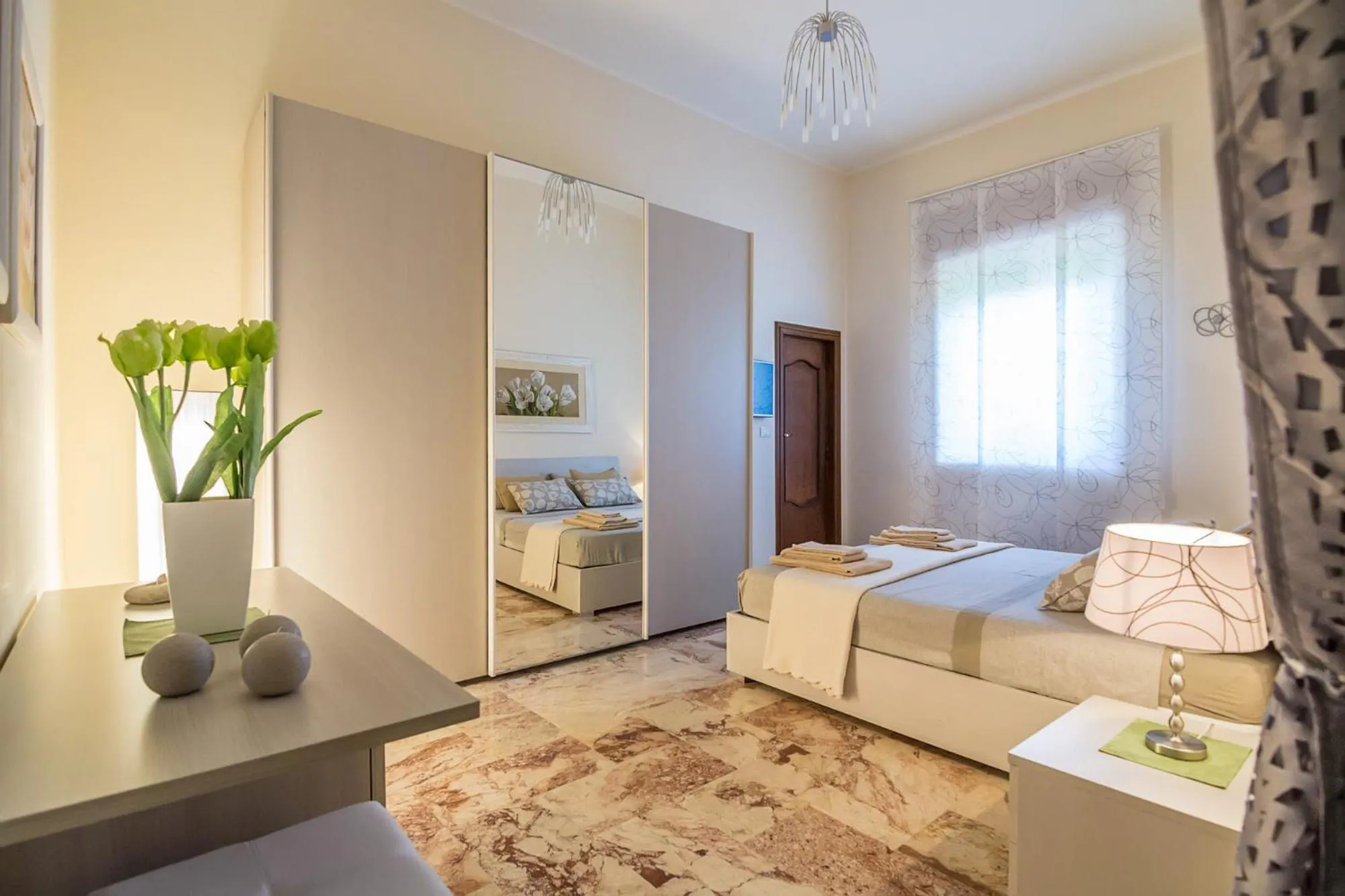 Bedroom in Villa Lazzari B&B Tra i due Mari