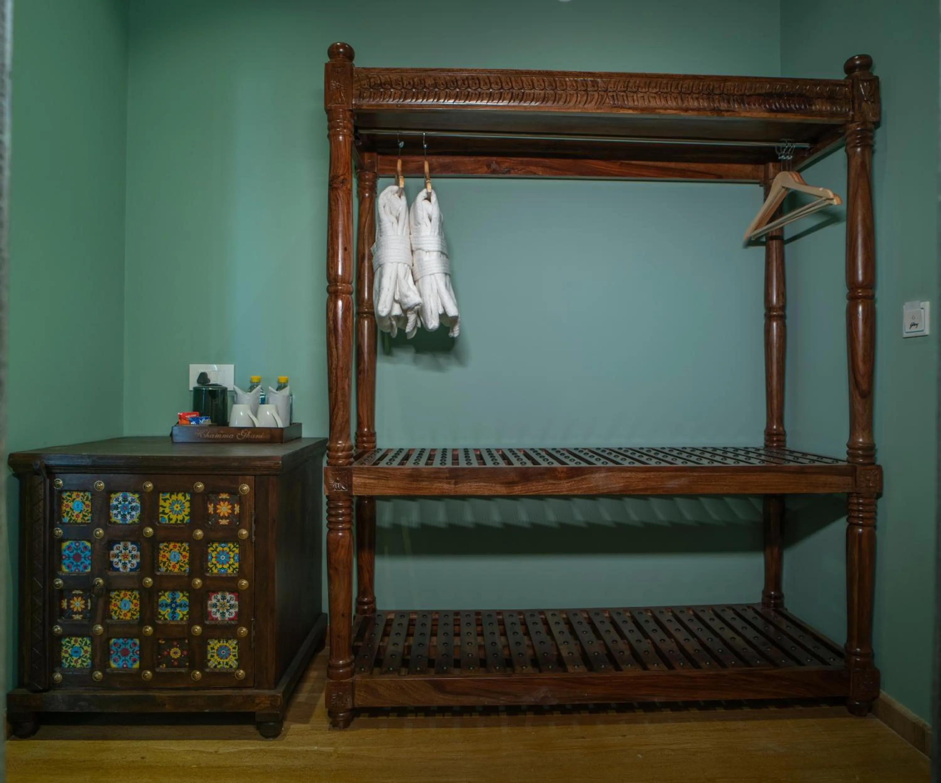 towels, Bed in Khamma Ghani A Boutique Hotel