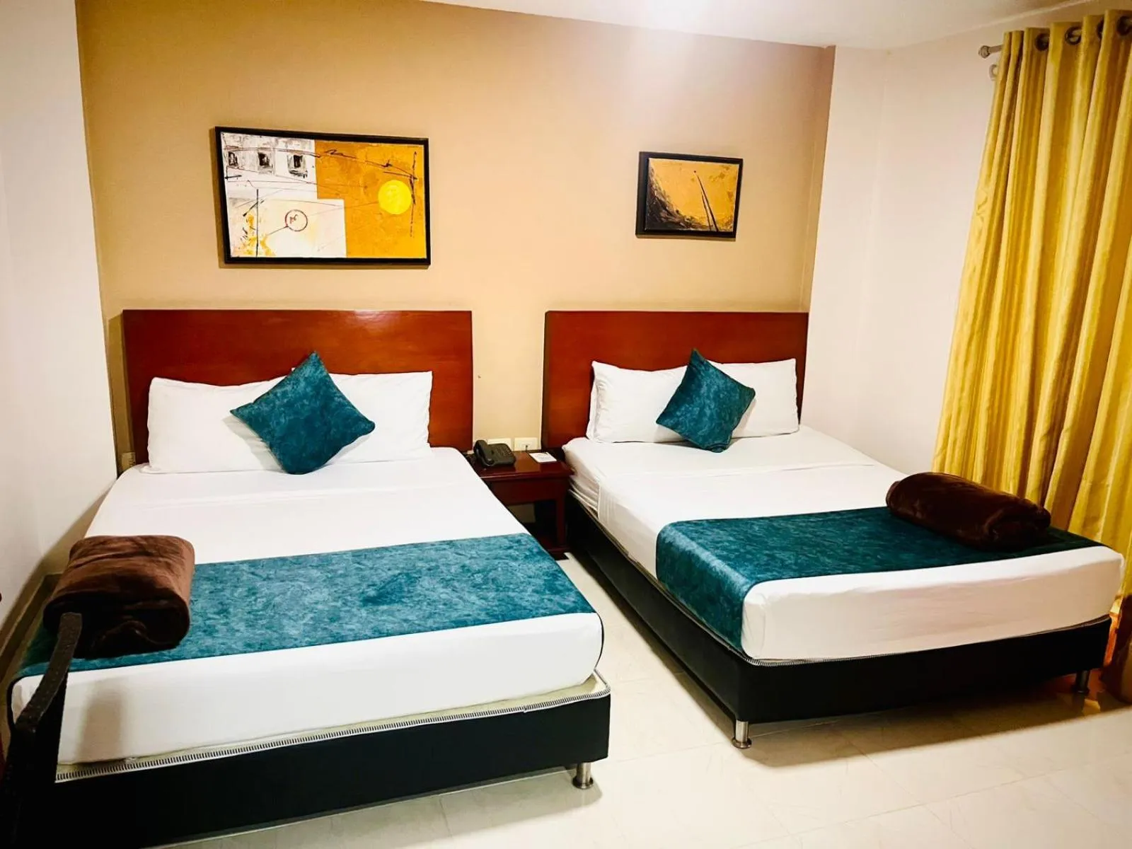 Bed in Hotel Luxor Cúcuta