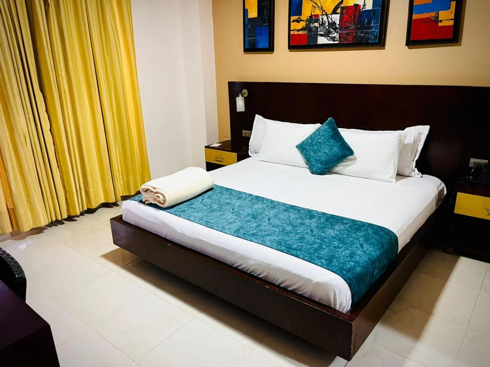 Bed in Hotel Luxor Cúcuta