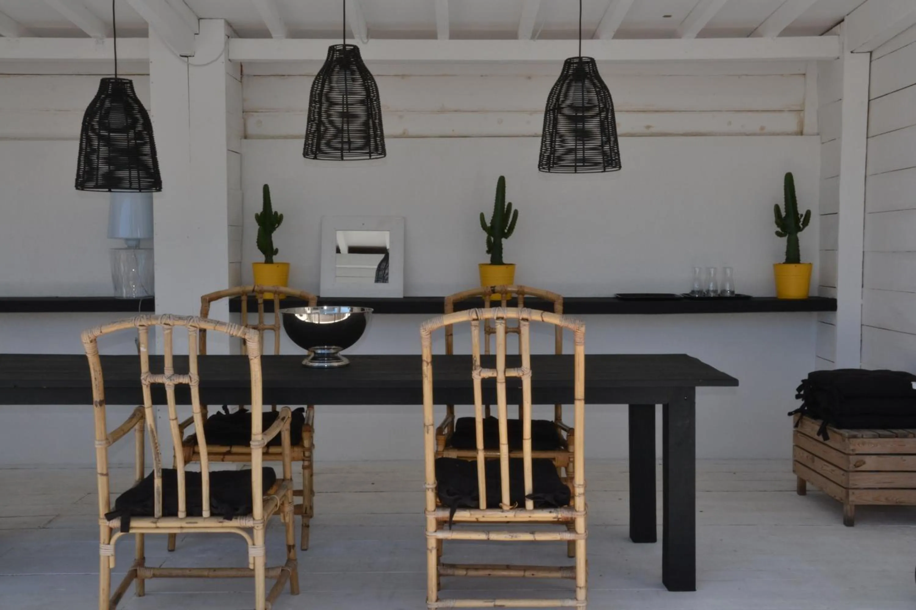 Dining area in Villa Le Sud