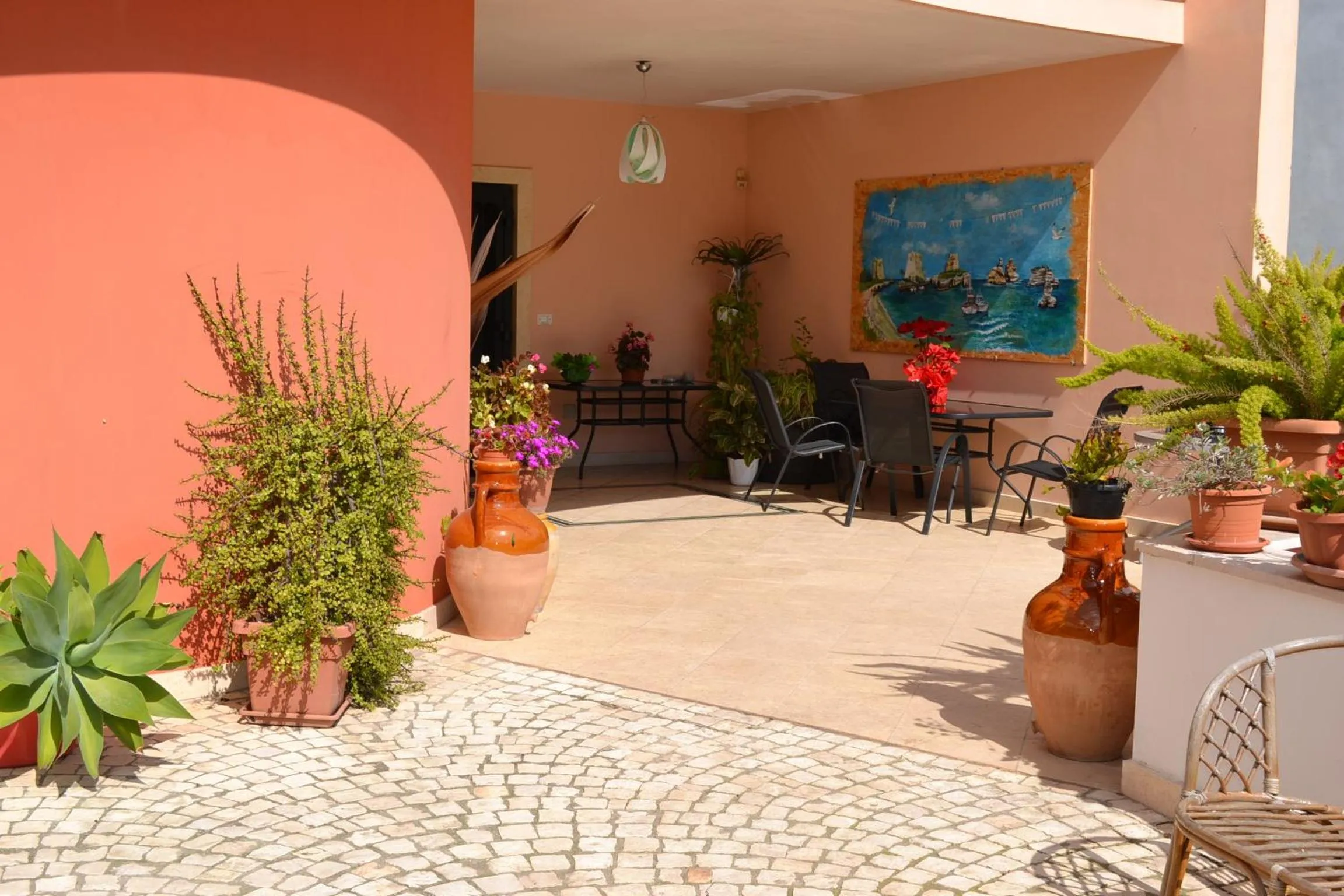 Lobby or reception in B & B Paradise