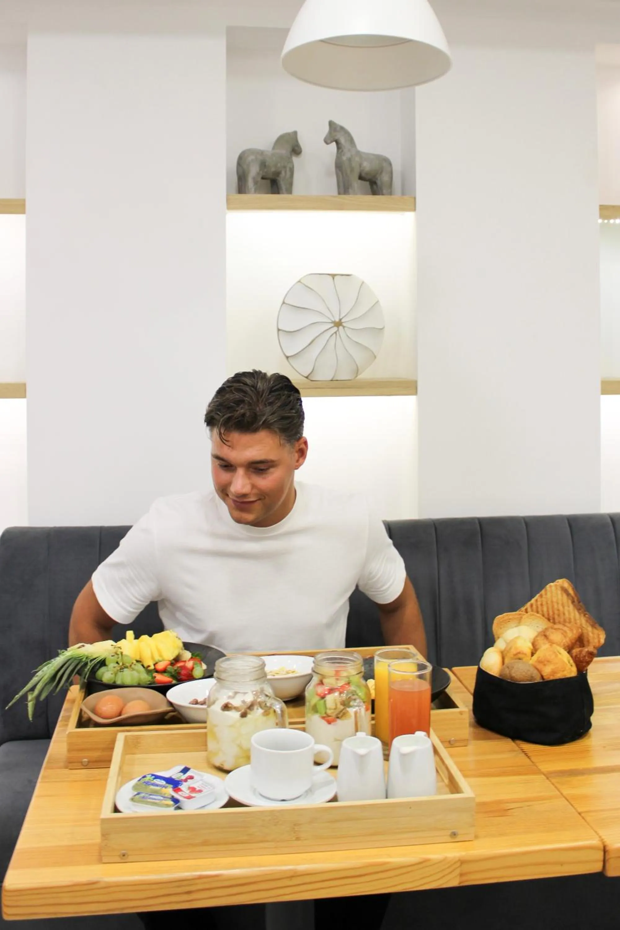 Buffet breakfast in Harma Boutique Hotel