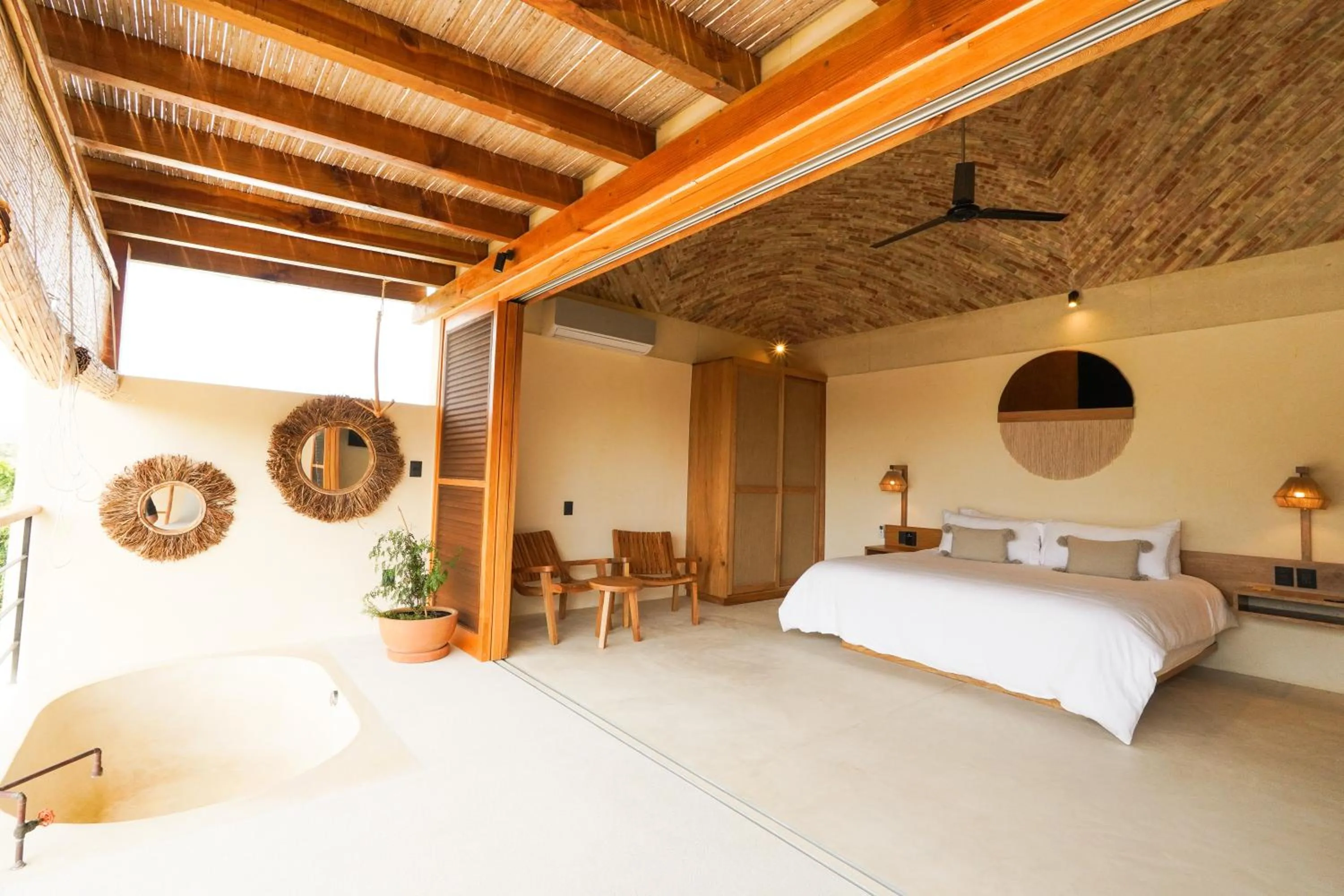 Bed in Casa Borka LUXURY FULLY FURNISHED BEACH CONDOS WITH POOL