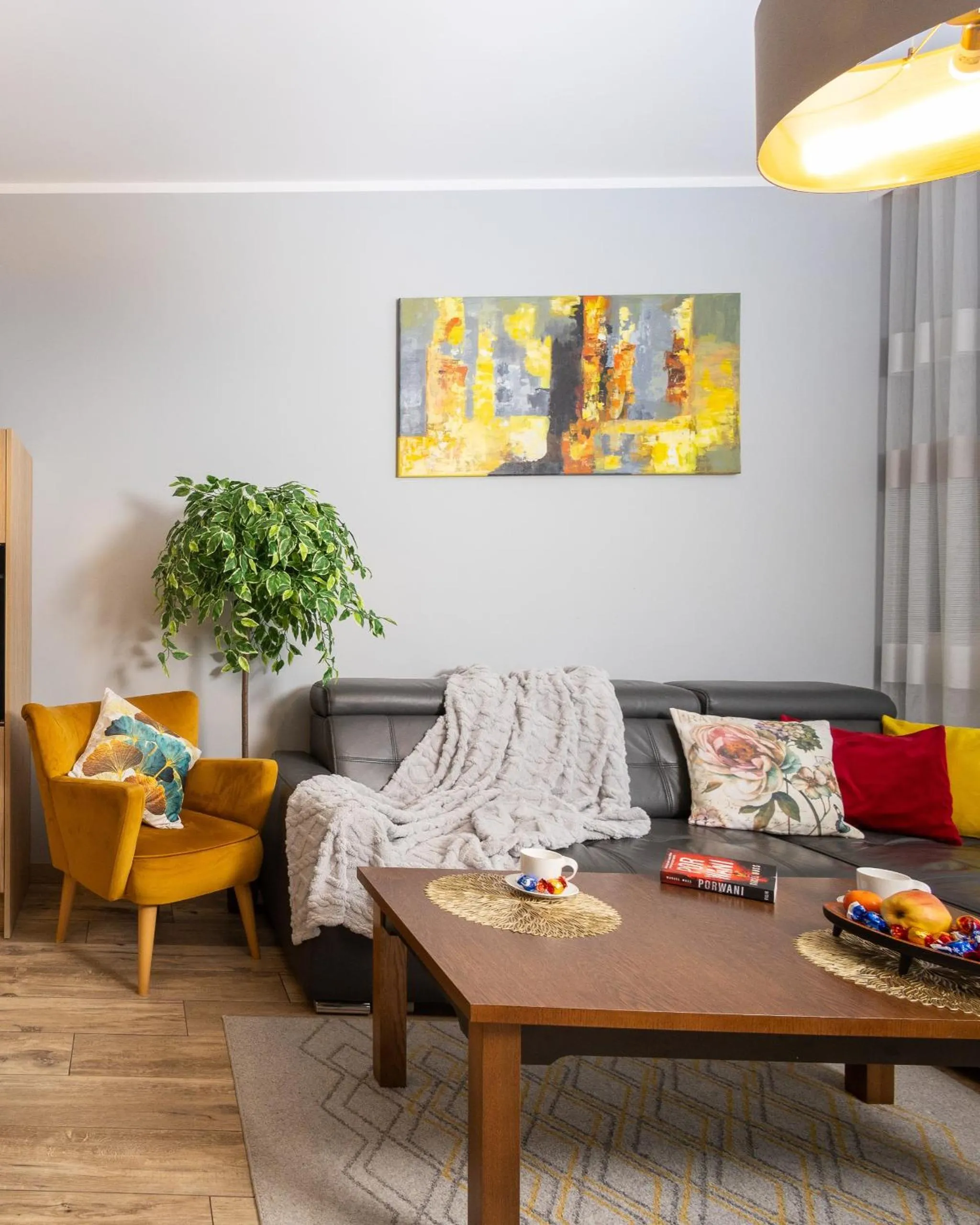 Living room in Apartament ZEUS - Beskid Apartment