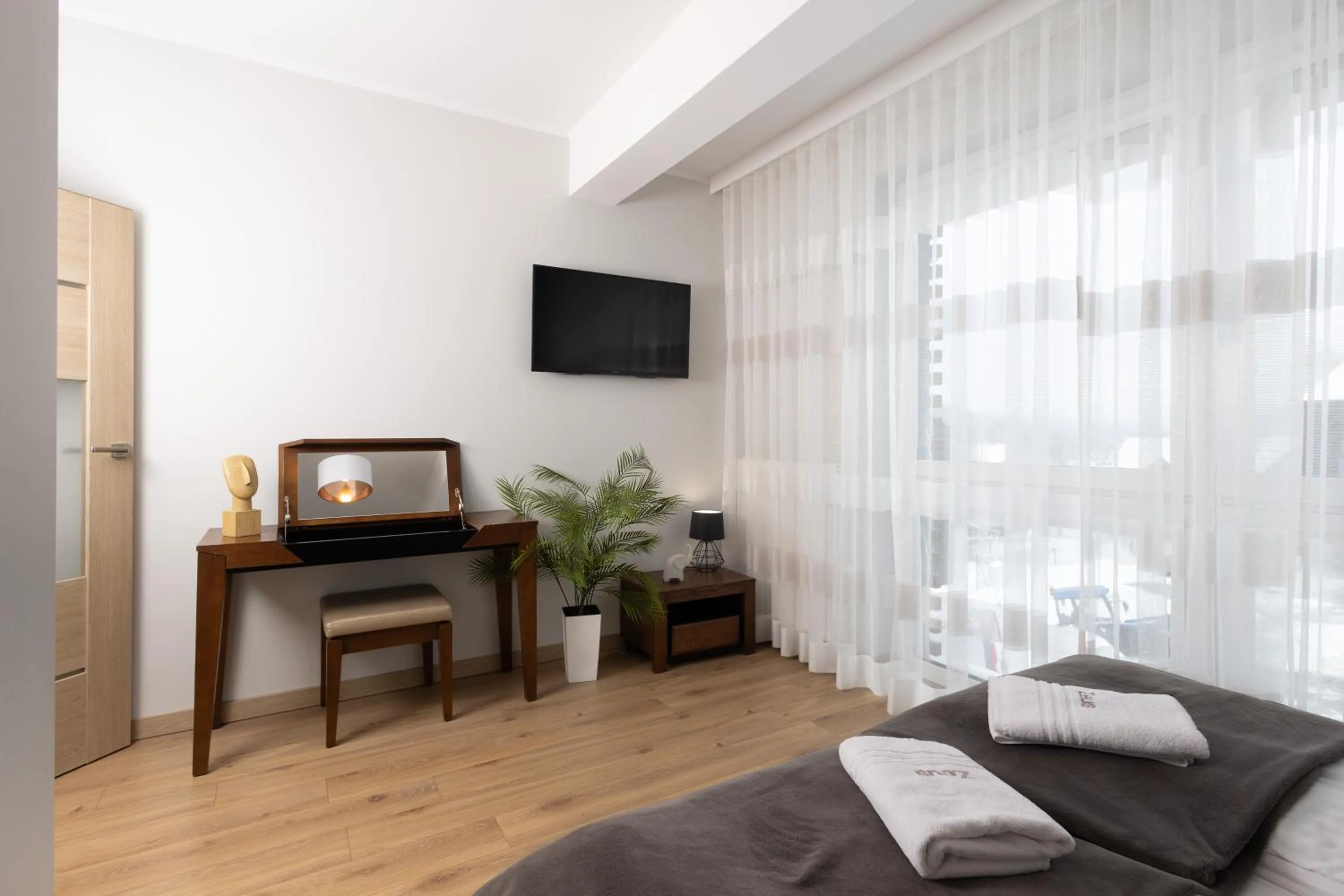 Bed in Apartament ZEUS - Beskid Apartment