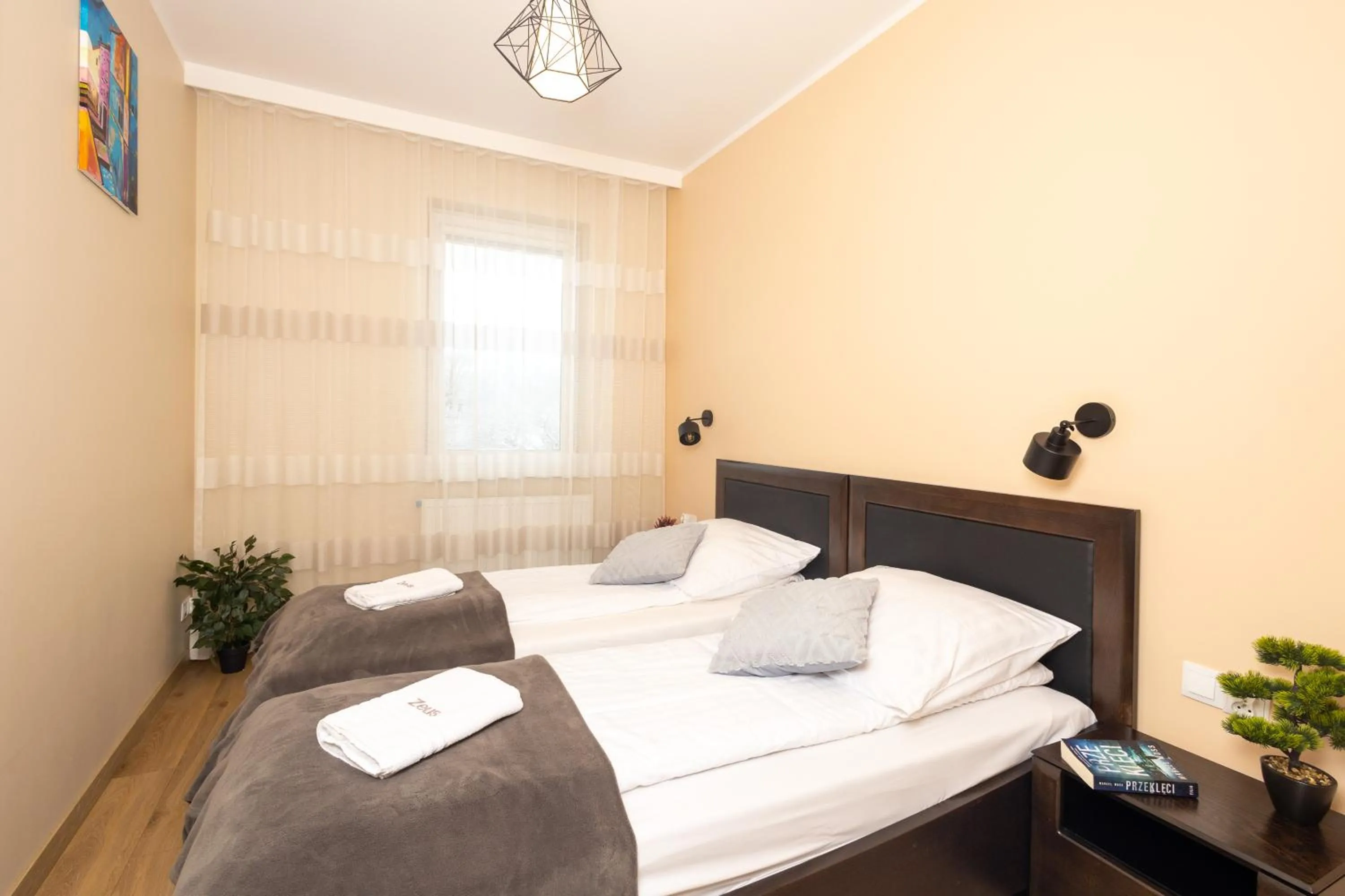 Bed in Apartament ZEUS - Beskid Apartment