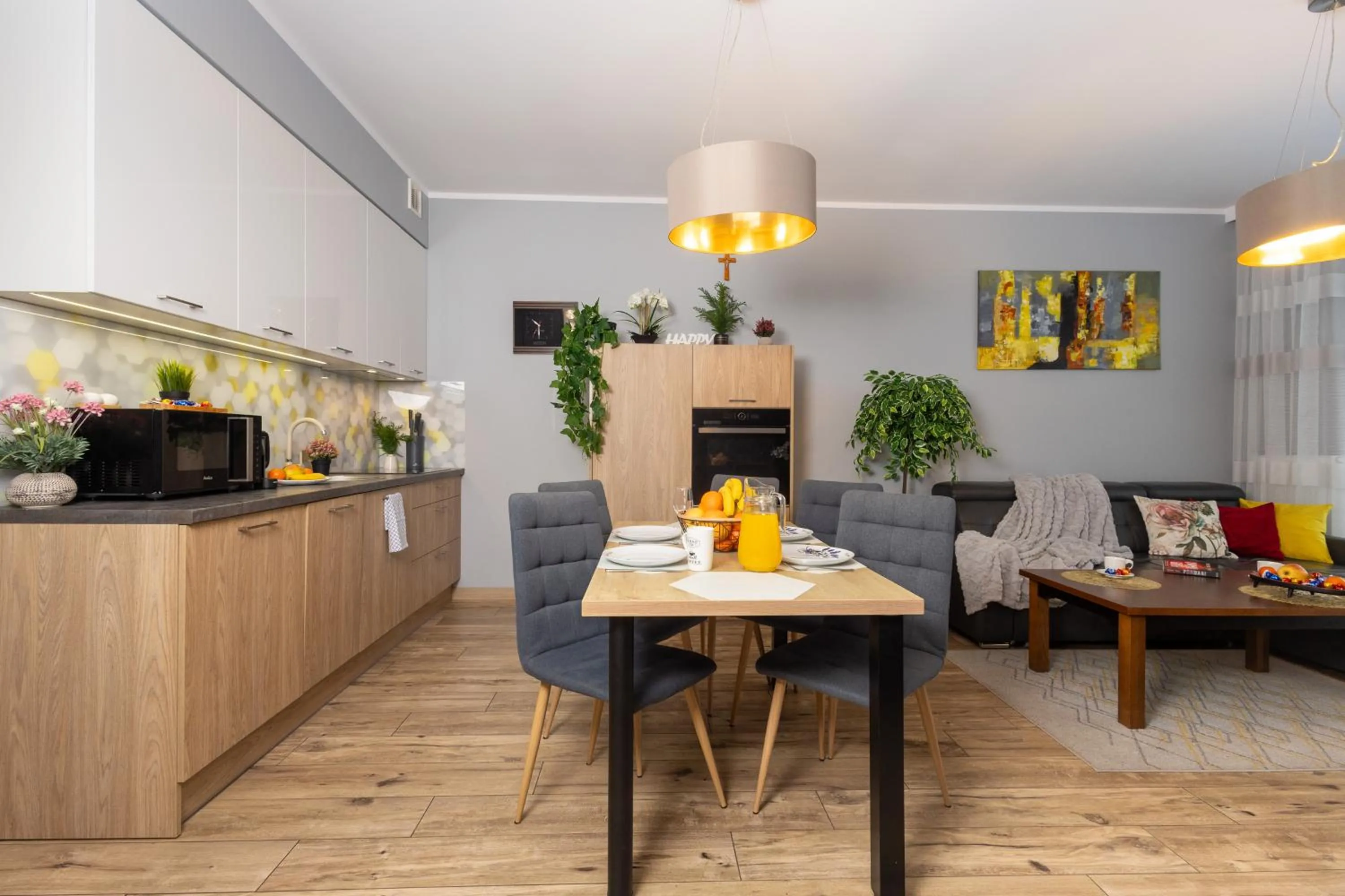 Kitchen or kitchenette in Apartament ZEUS - Beskid Apartment