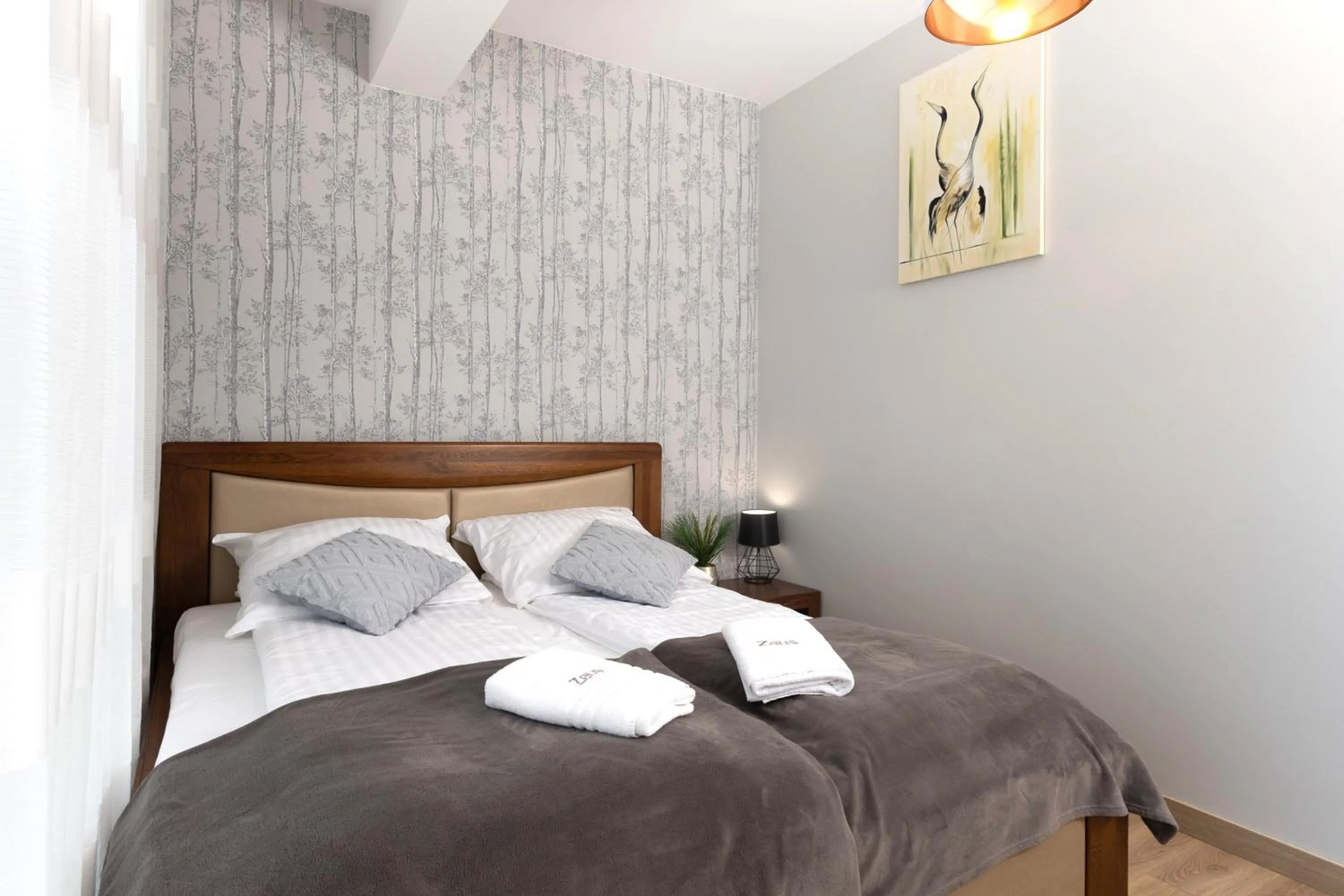Bed in Apartament ZEUS - Beskid Apartment
