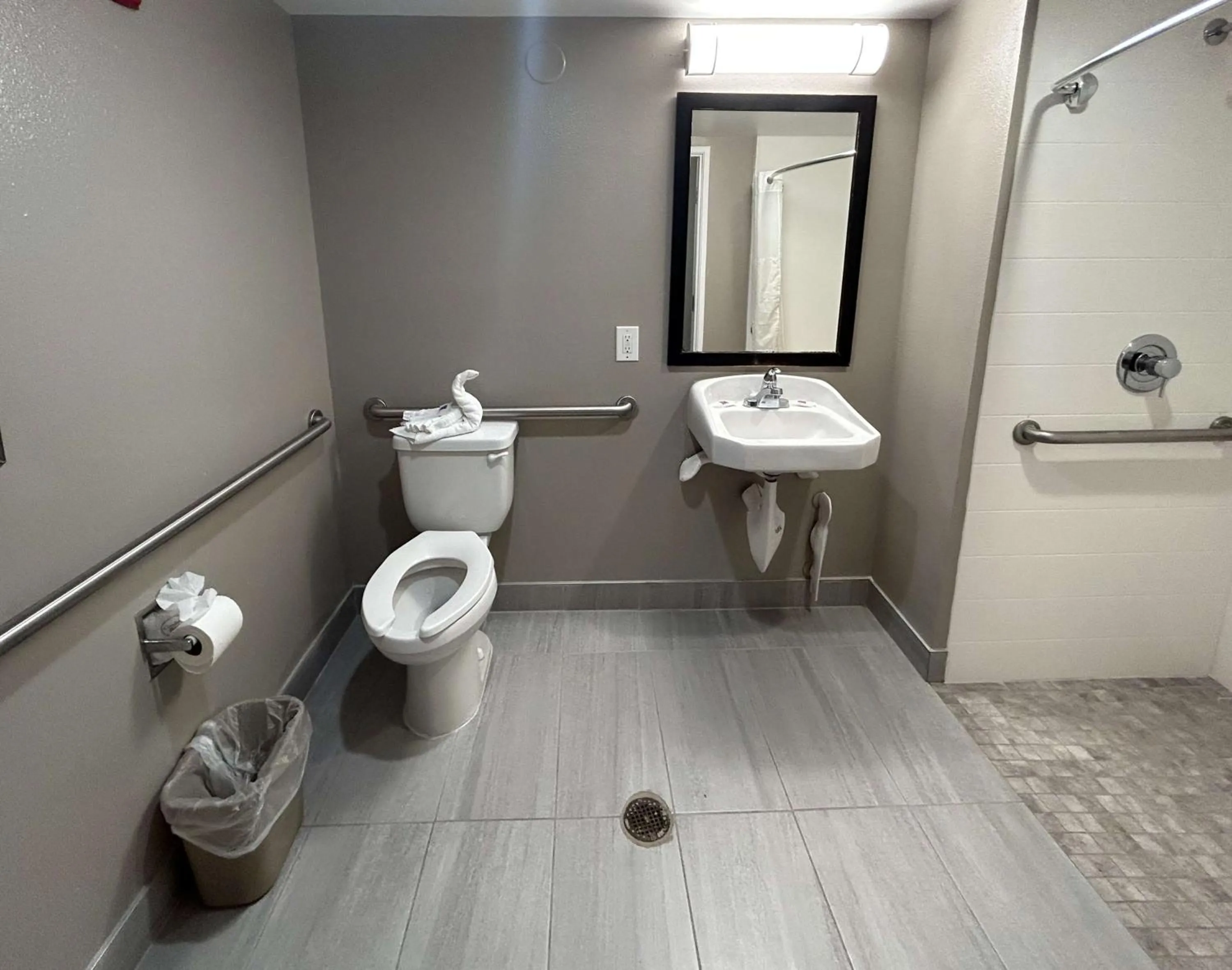 Bathroom in Studio 6 Suites Carson, CA