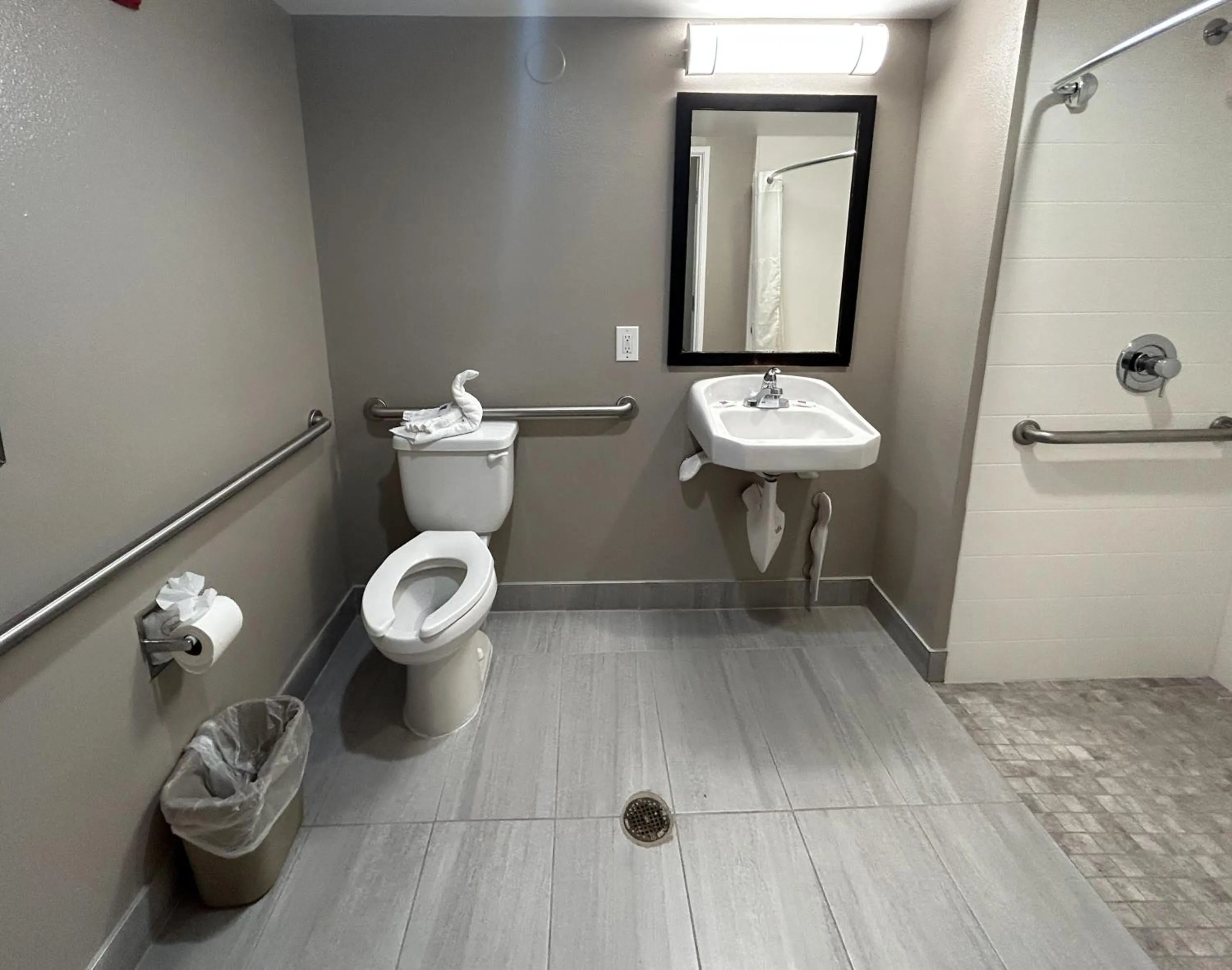 Bathroom in Studio 6 Suites Carson, CA