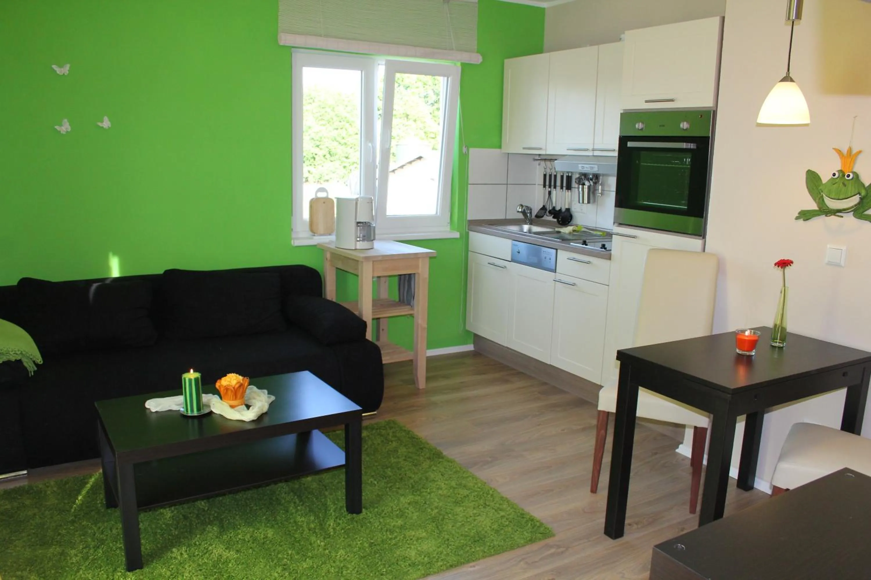 Apartment with Single Bed and Sofa Bed - single occupancy in Ferienwohnungen In den Wiesen Oranienburg