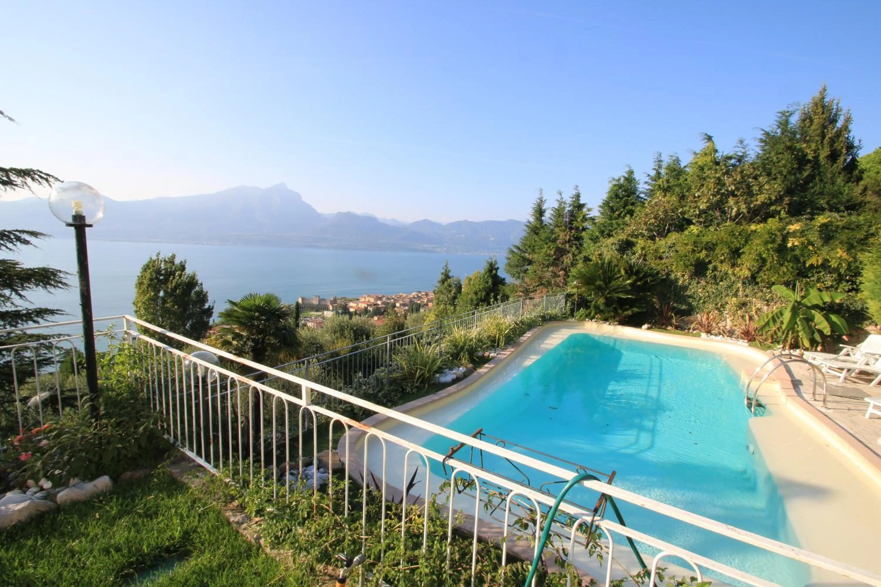 Pool view in Villa Margiò