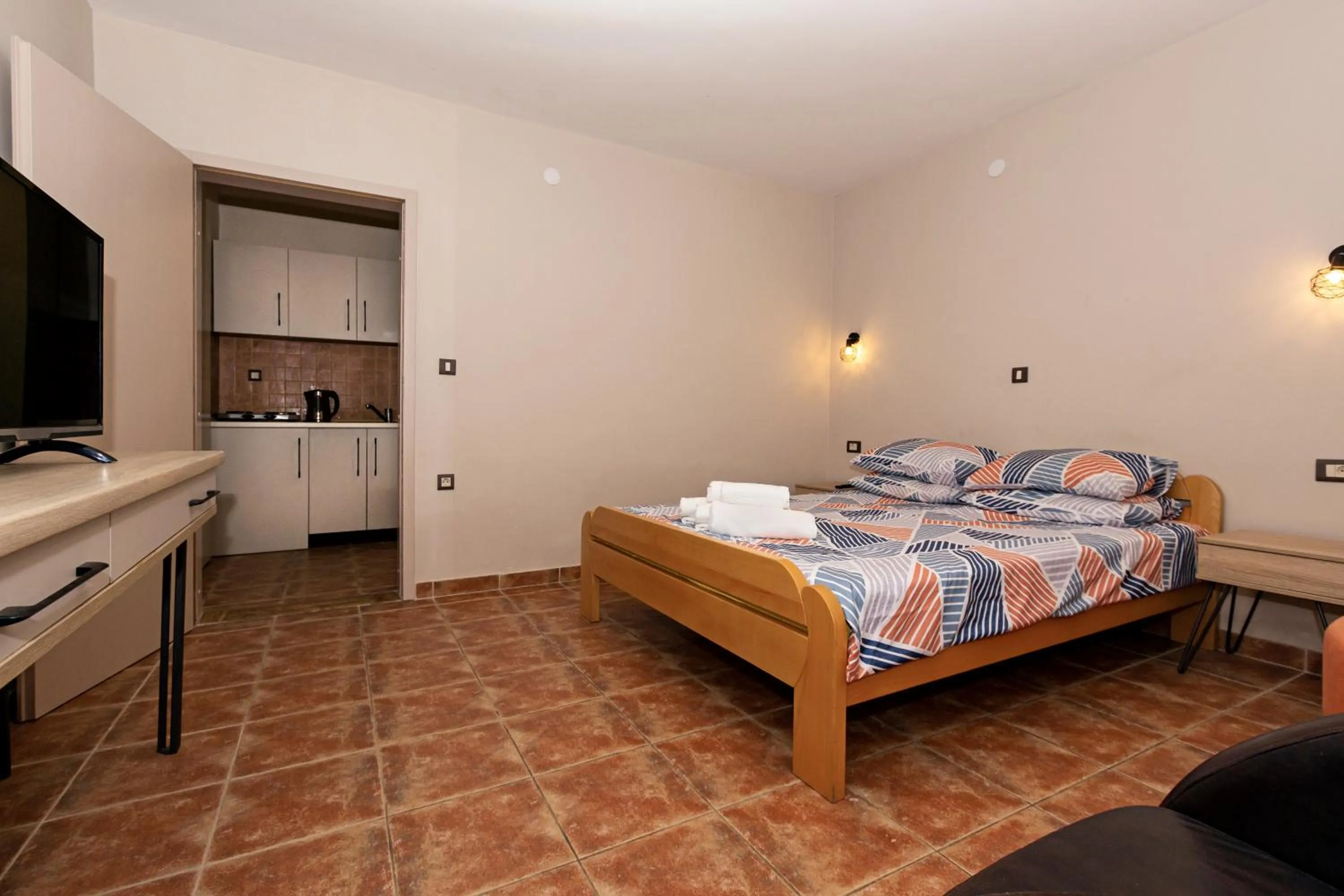 Bed in Bitrak Guest House
