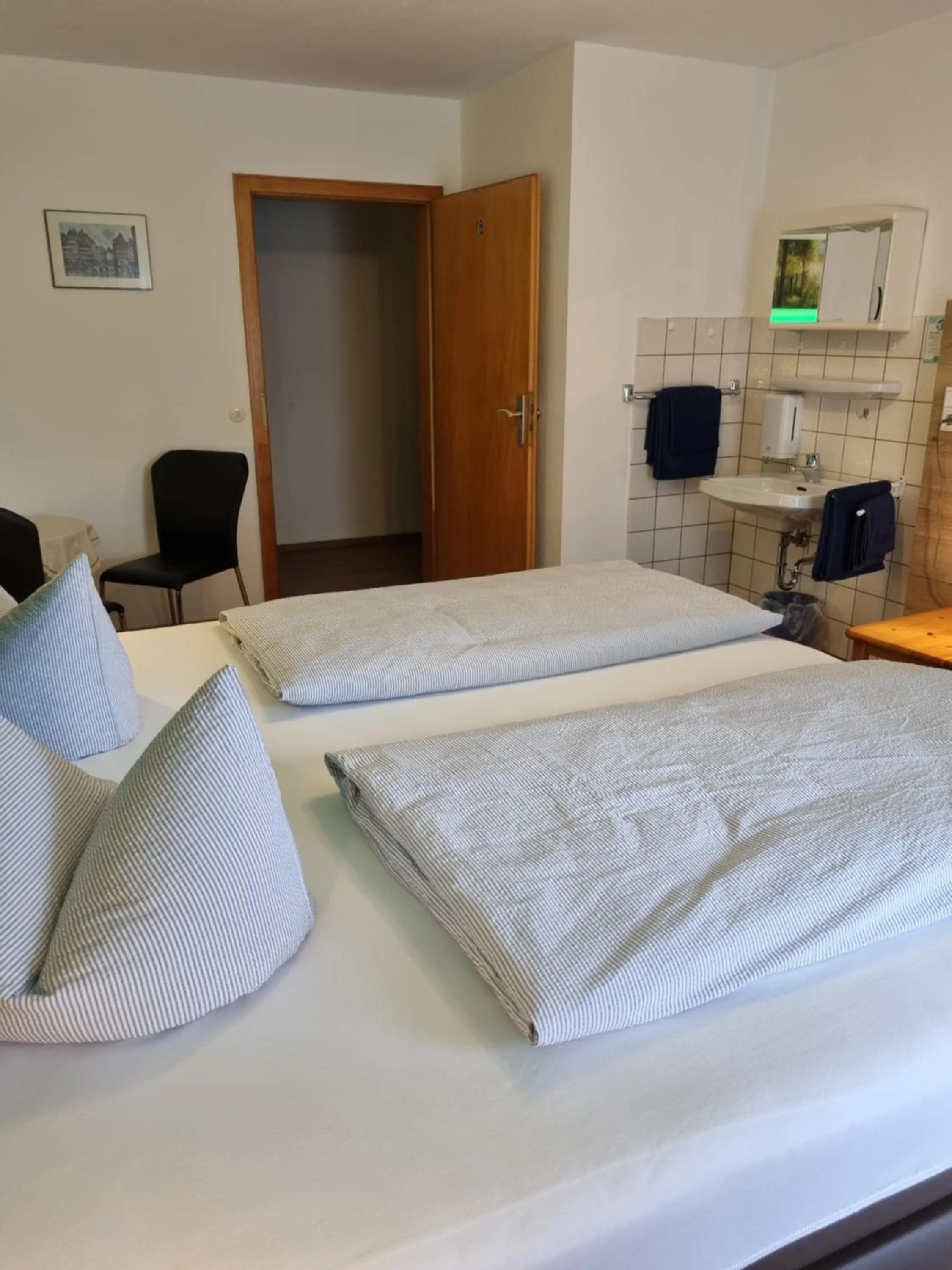 Bed in Landhotel Engel