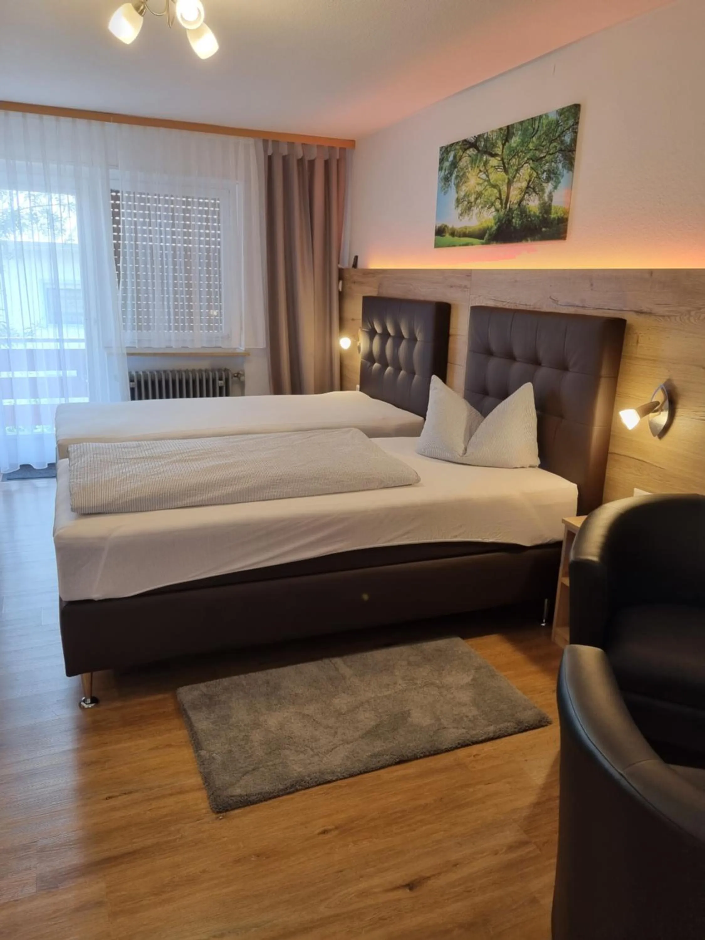 Bed in Landhotel Engel