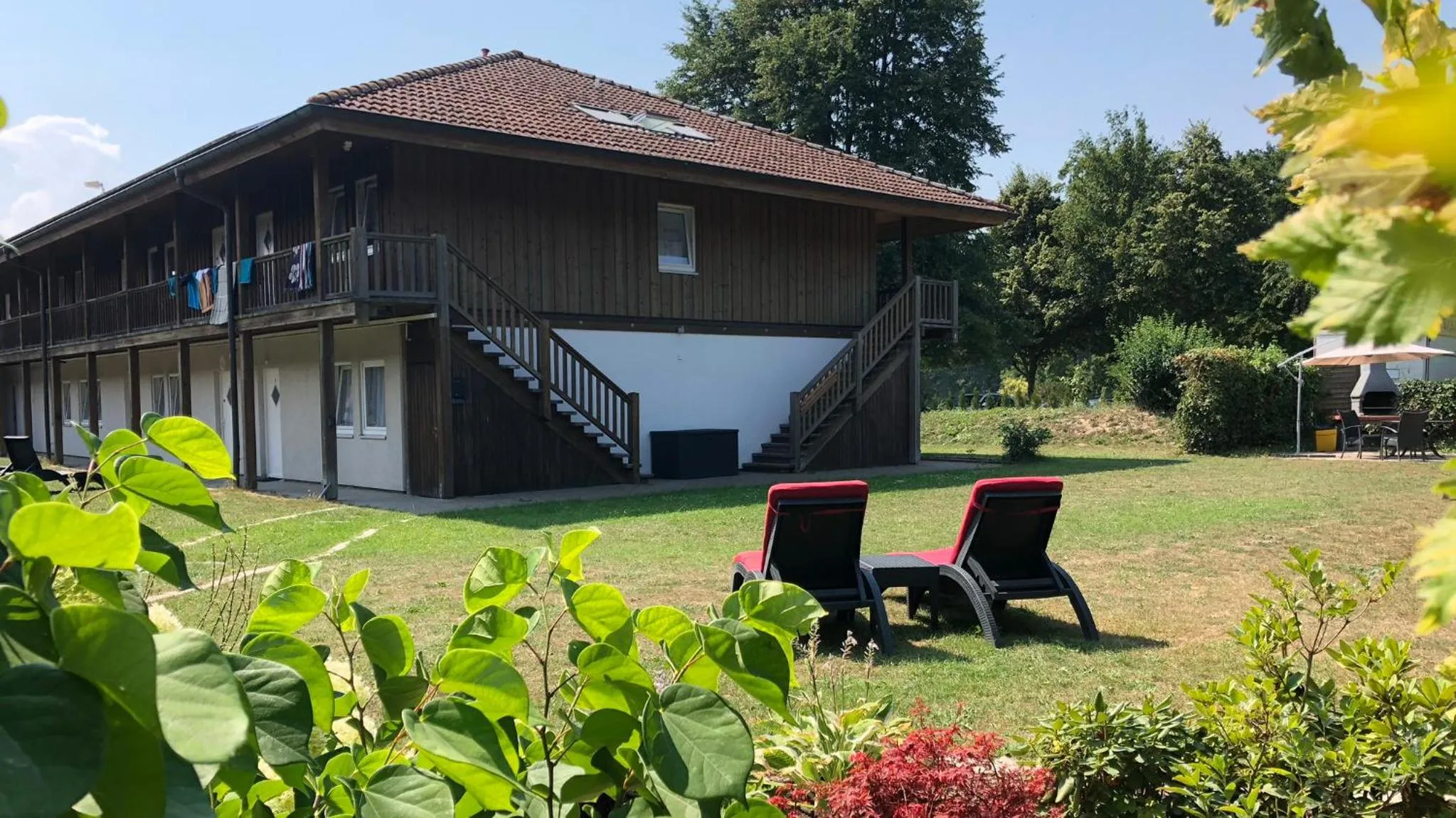 Patio in Hotel Zierow - Urlaub an der Ostsee