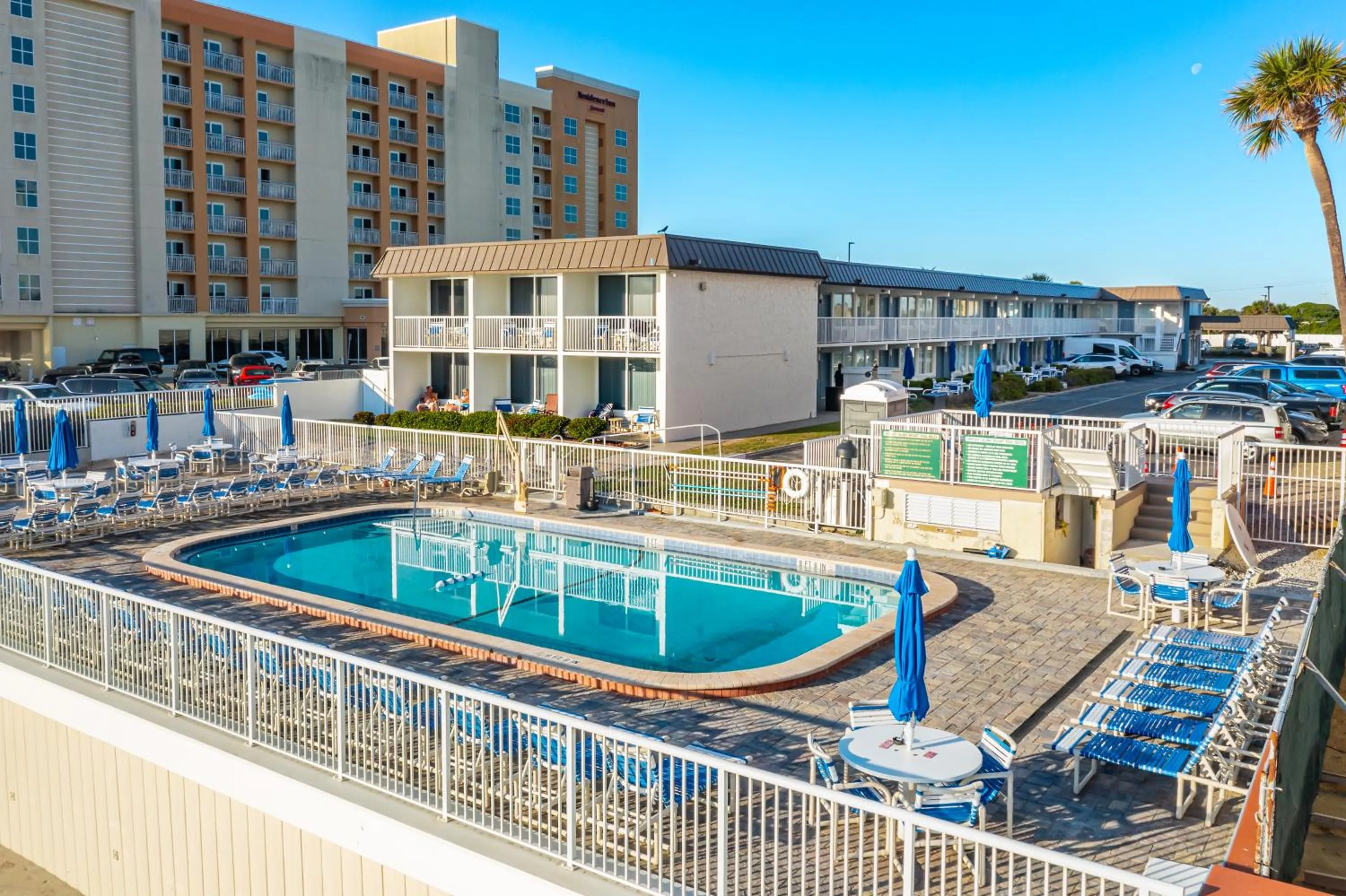 Property building in Fantasy Island Resort, Daytona Beach Shores