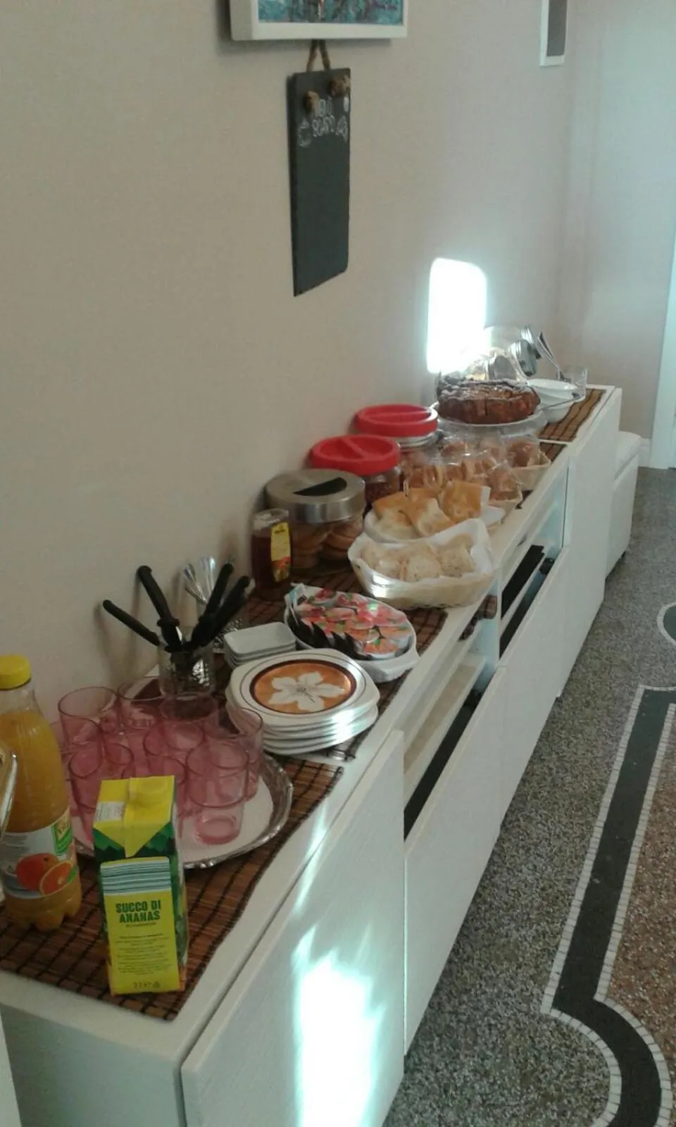 Food close-up in B&B Elisir