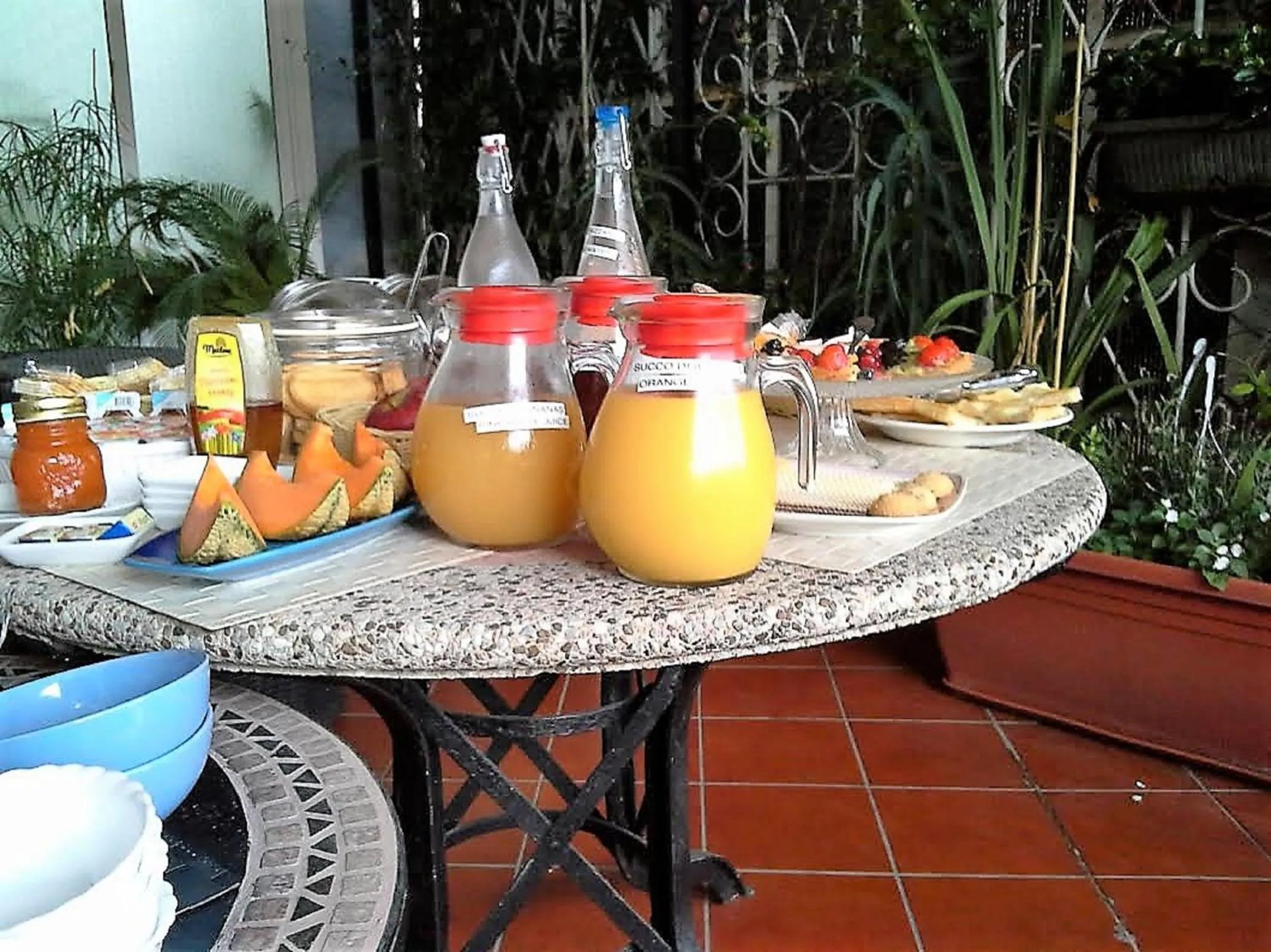 Italian breakfast in B&B Elisir