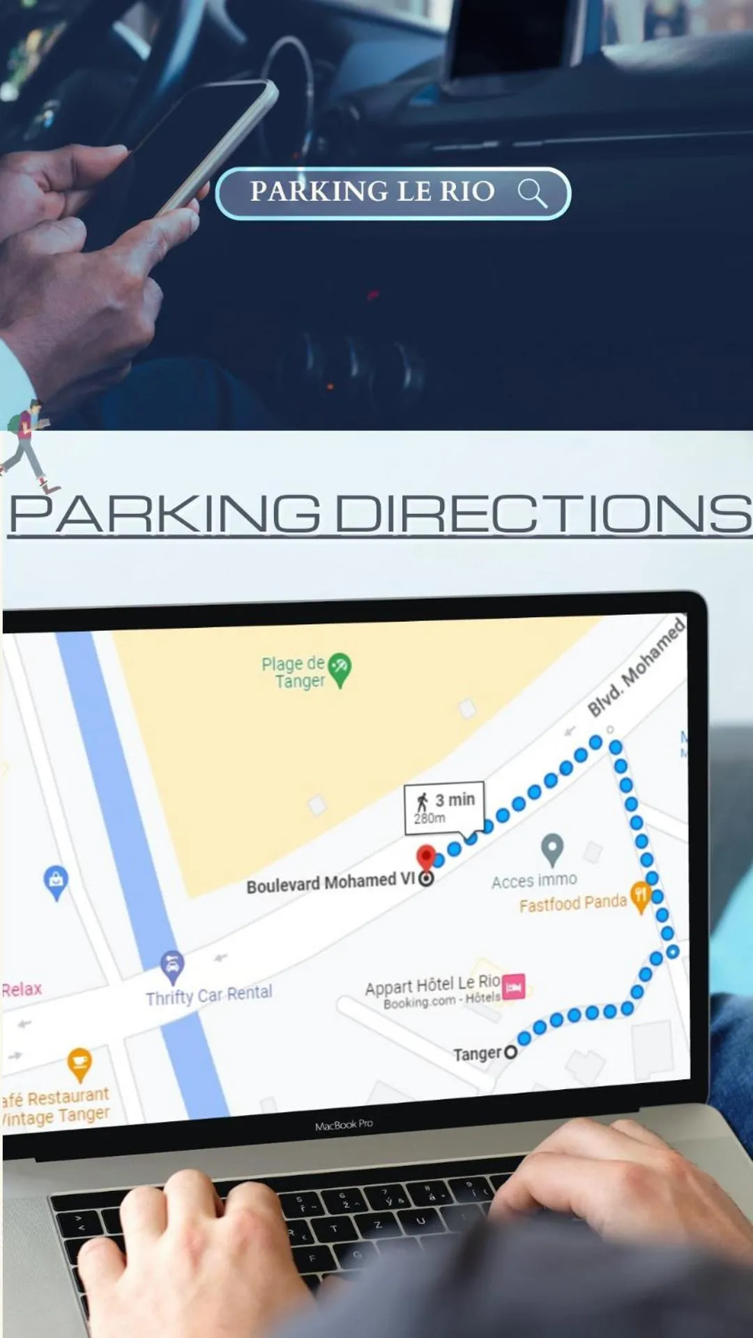 Parking in Le Rio Appart-Hotel City Center