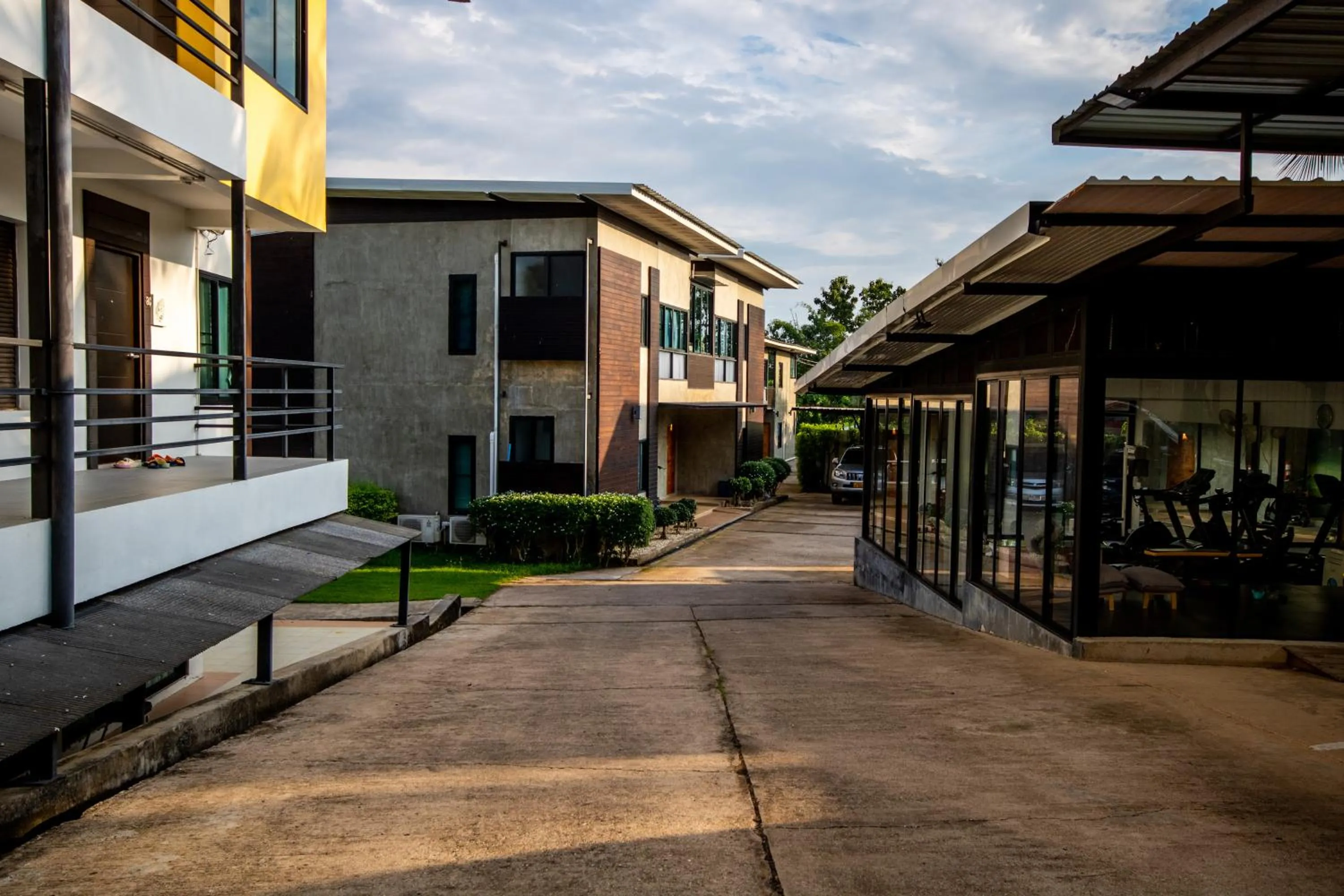 Property building in Sangthong Resort at Chiang Klang