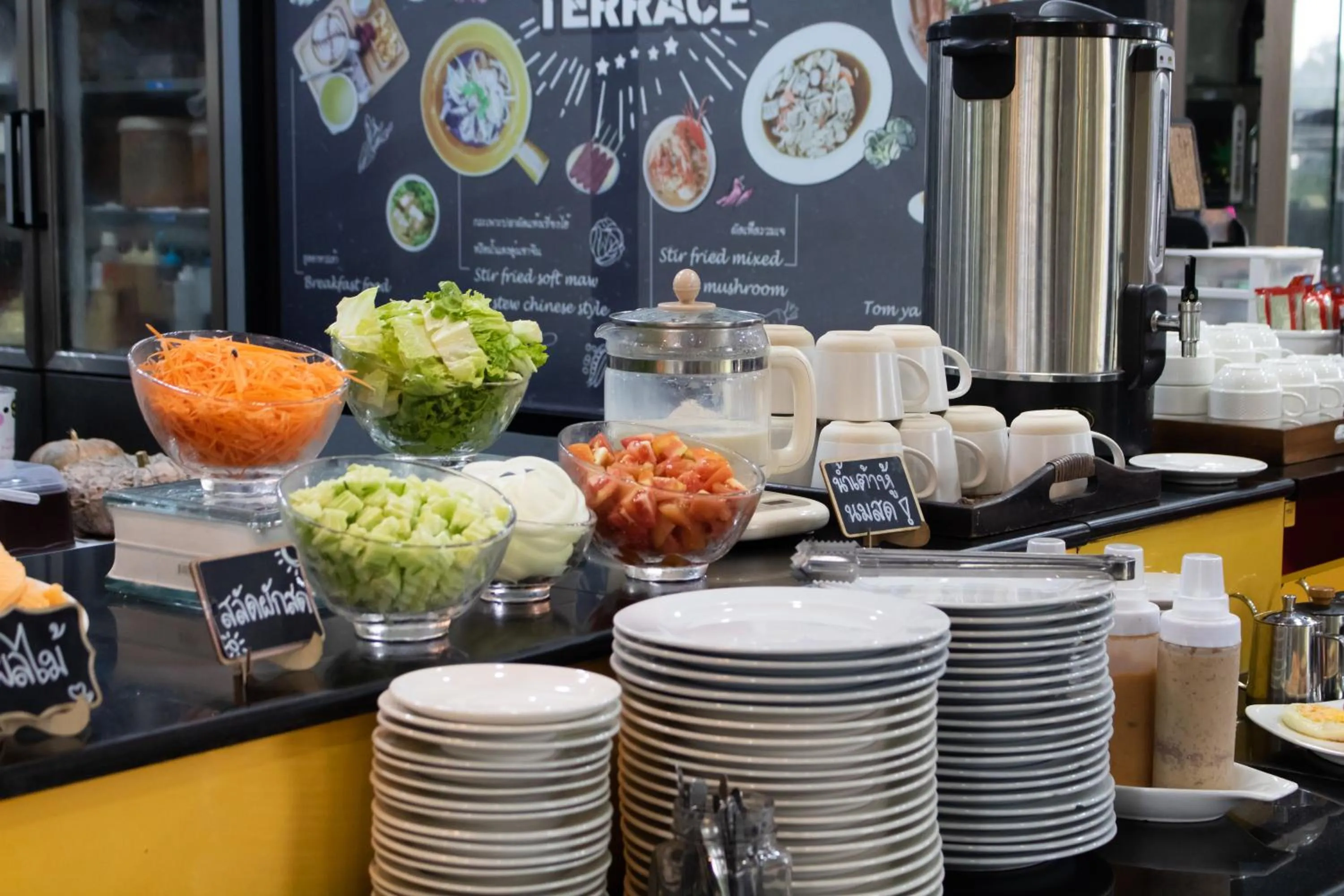 Restaurant/places to eat in Sangthong Resort at Chiang Klang