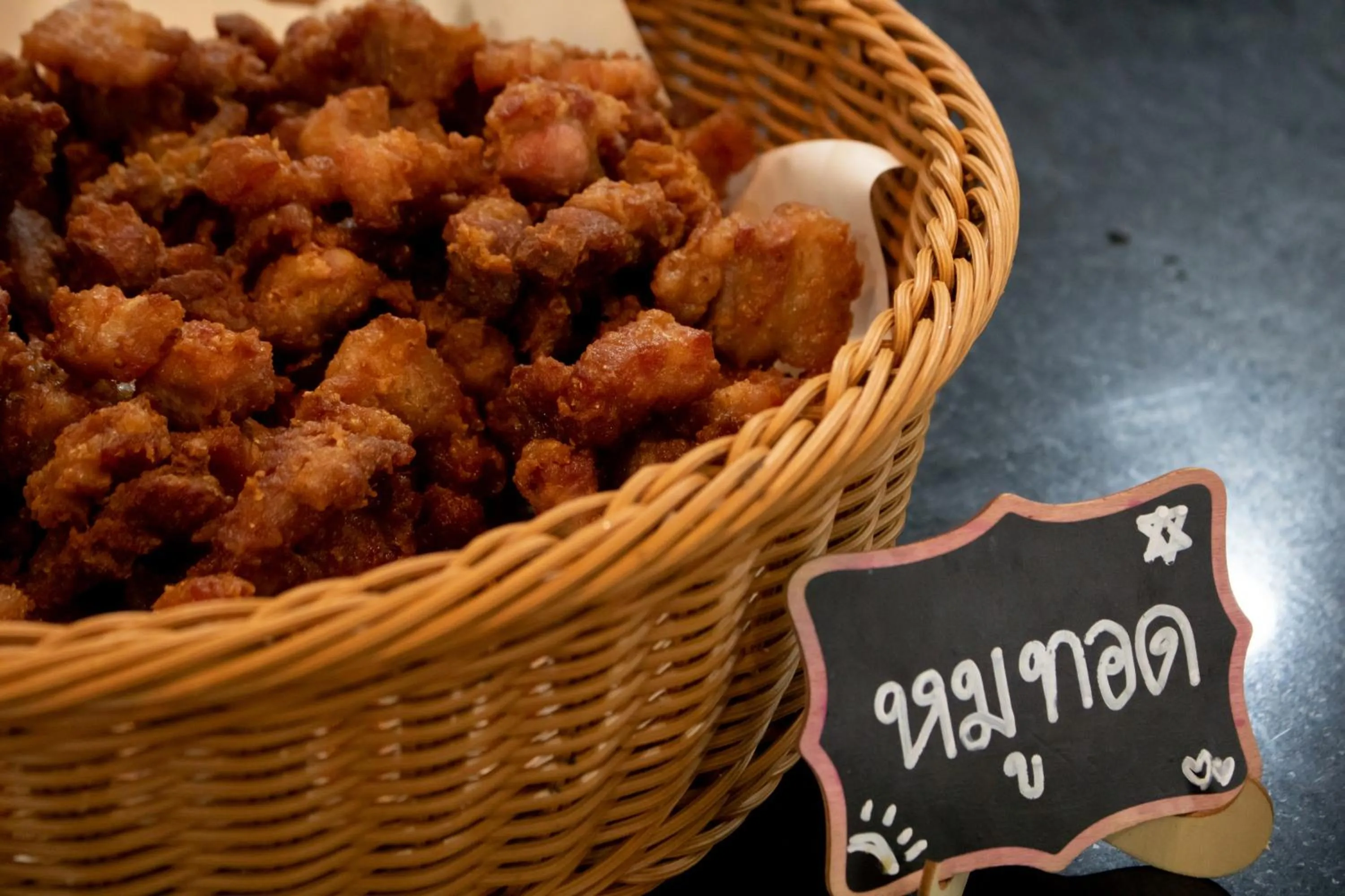 Food in Sangthong Resort at Chiang Klang