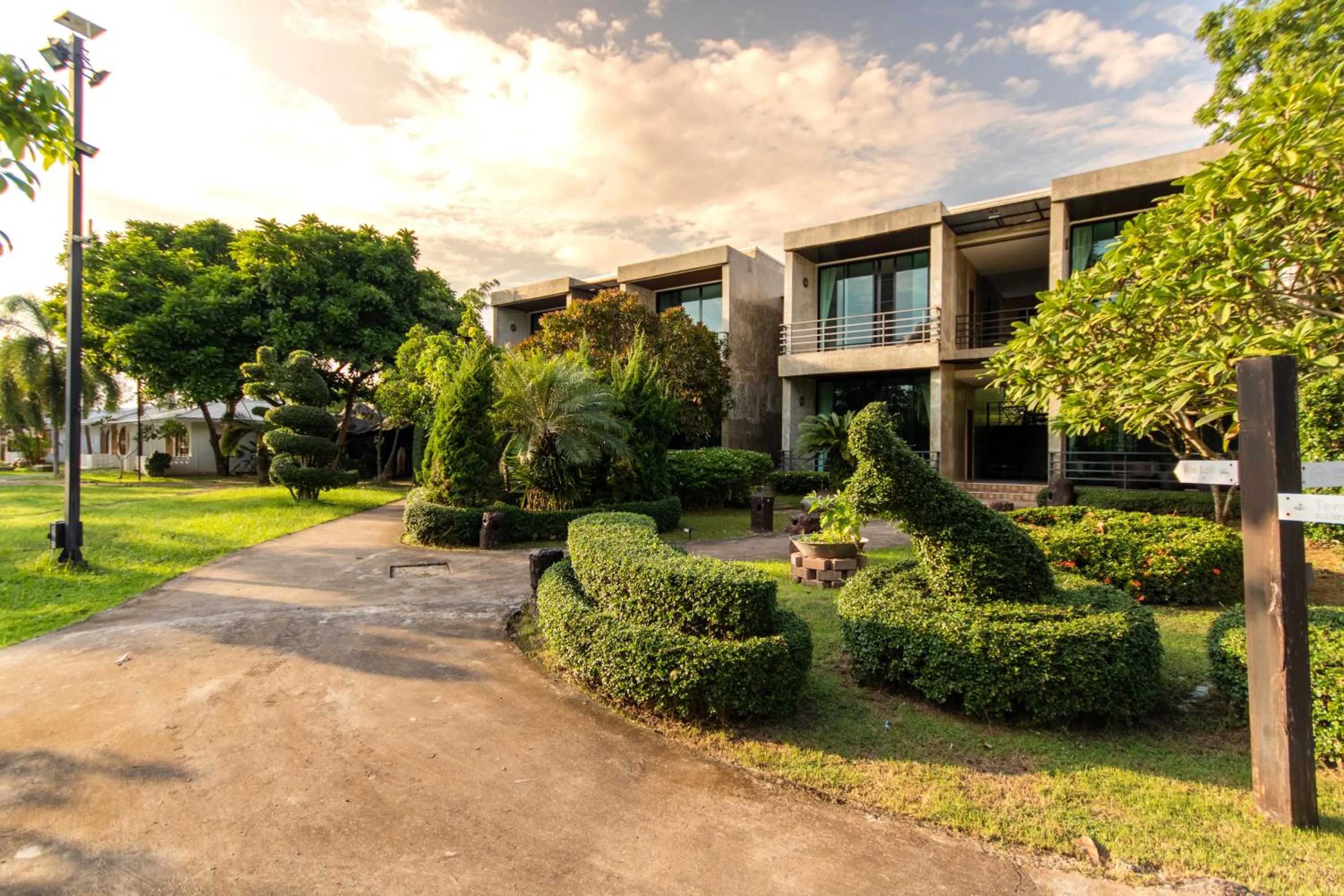 Property building in Sangthong Resort at Chiang Klang