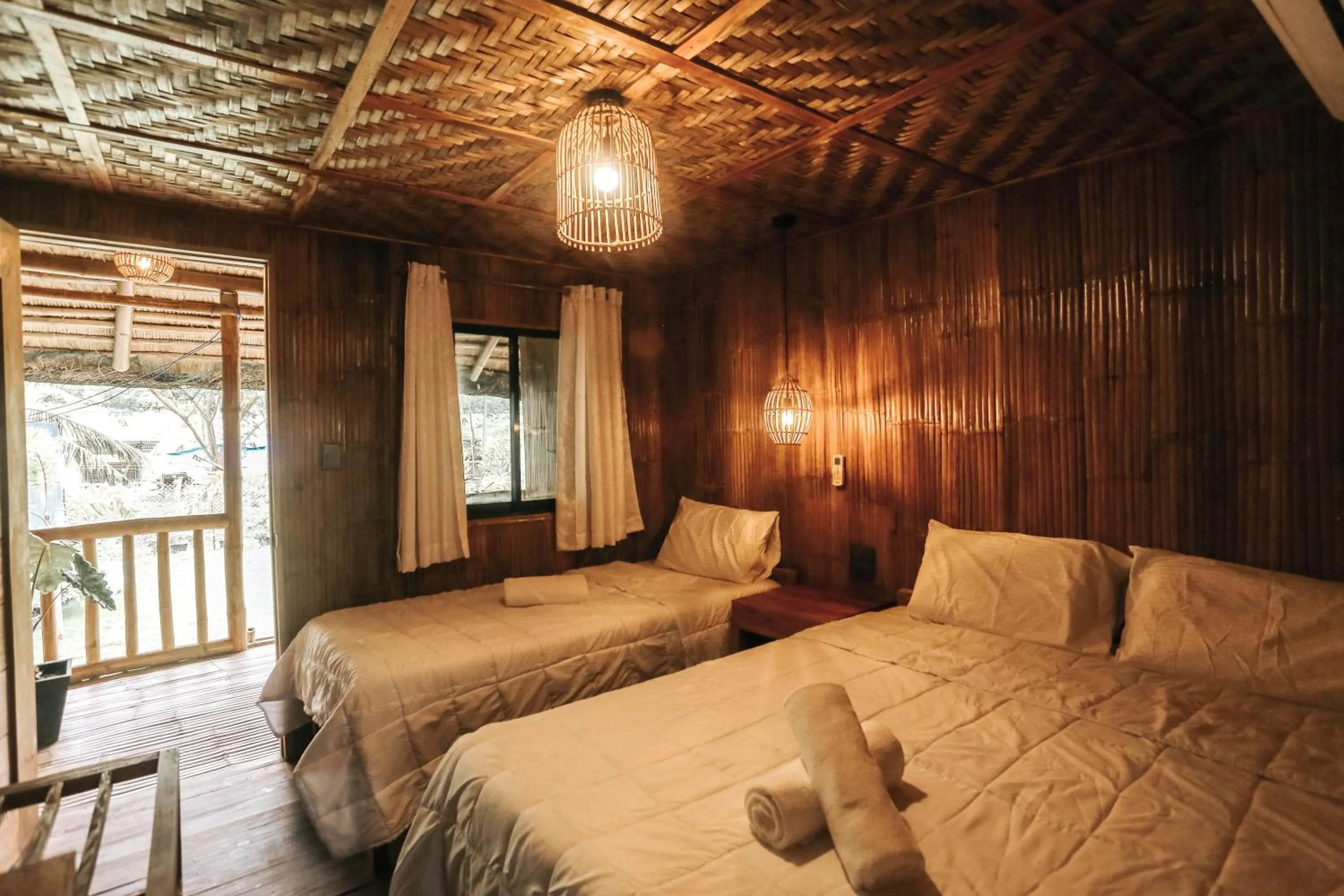 Bed in Marika Resort