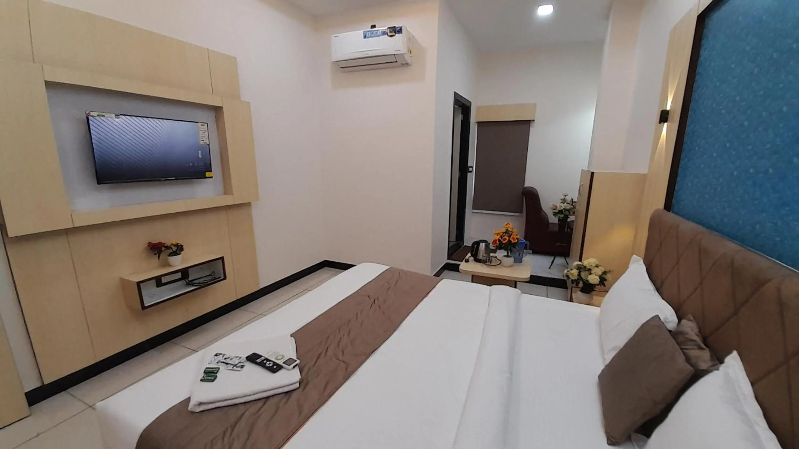 Bed in Hotel Sun Palace