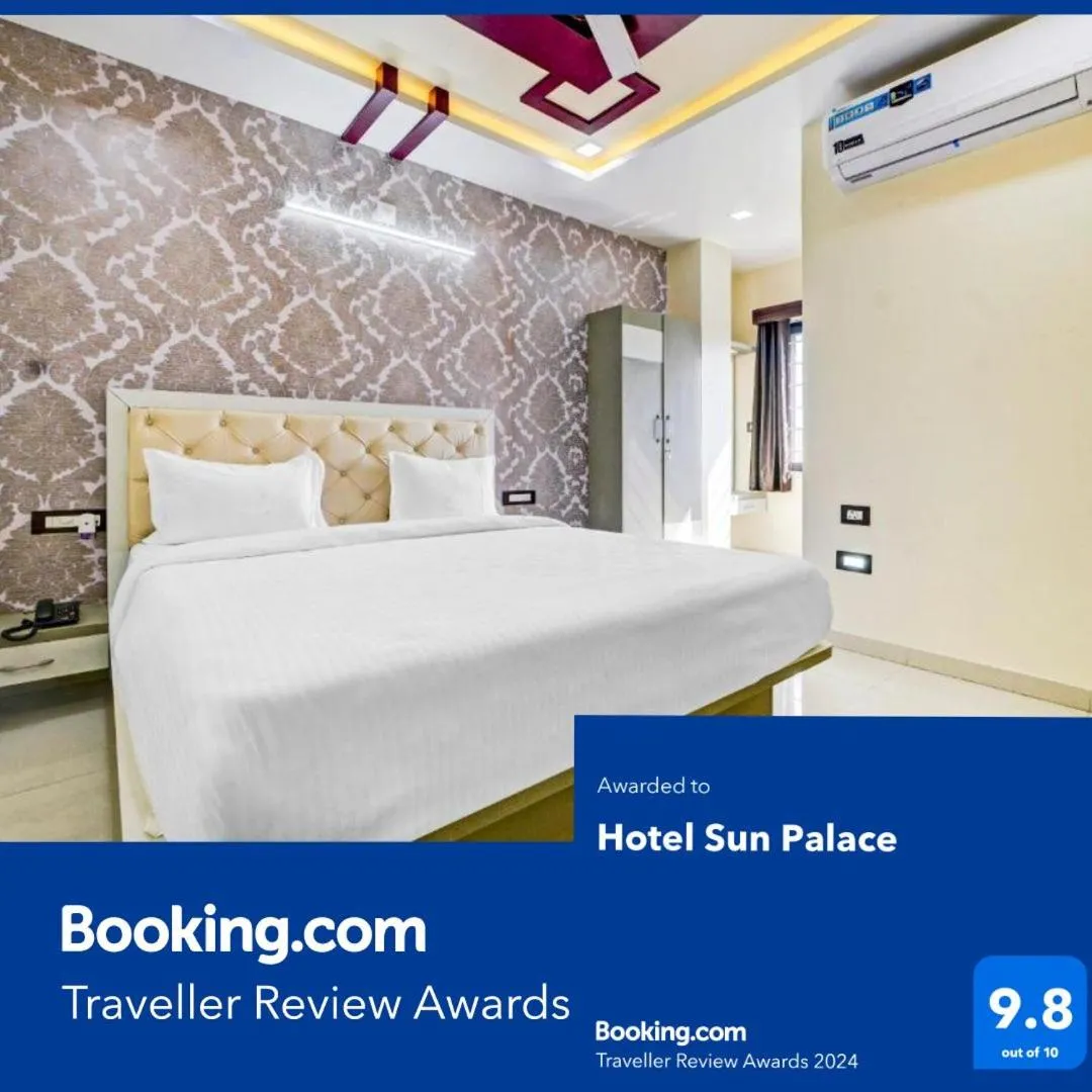 Bed in Hotel Sun Palace