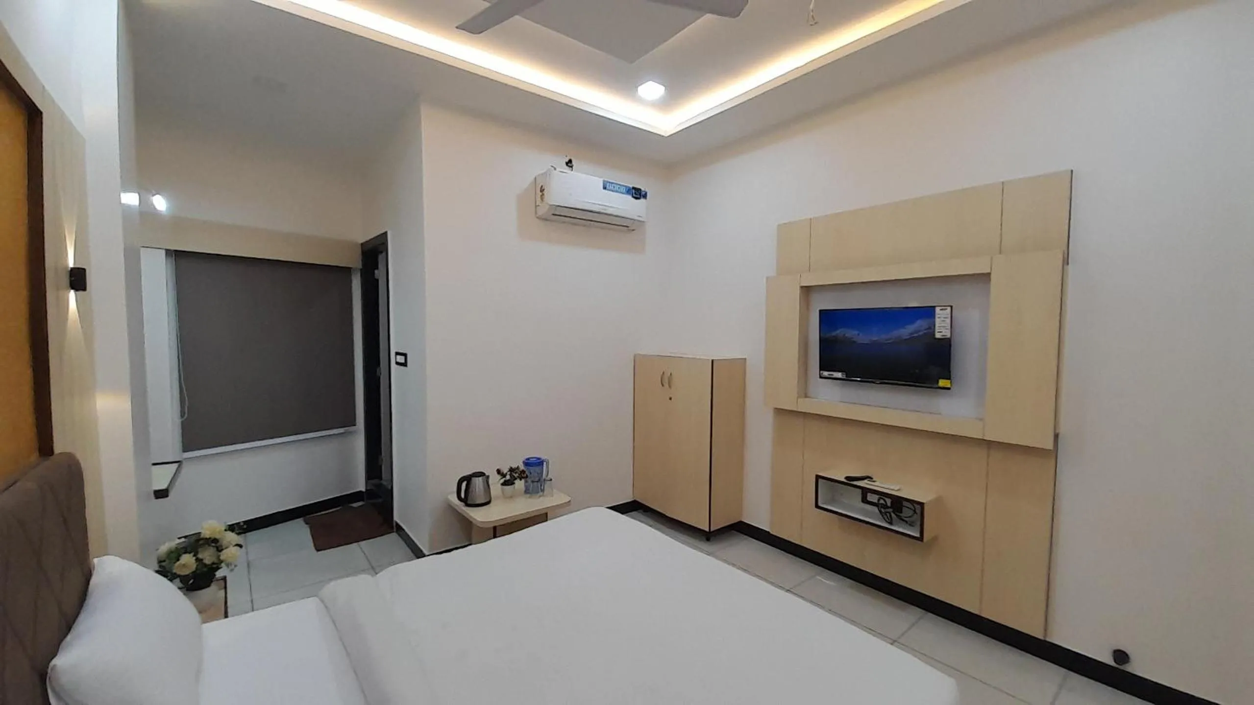 Bed in Hotel Sun Palace