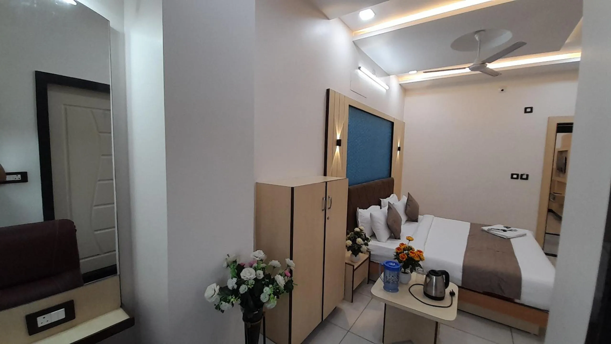 Bed in Hotel Sun Palace